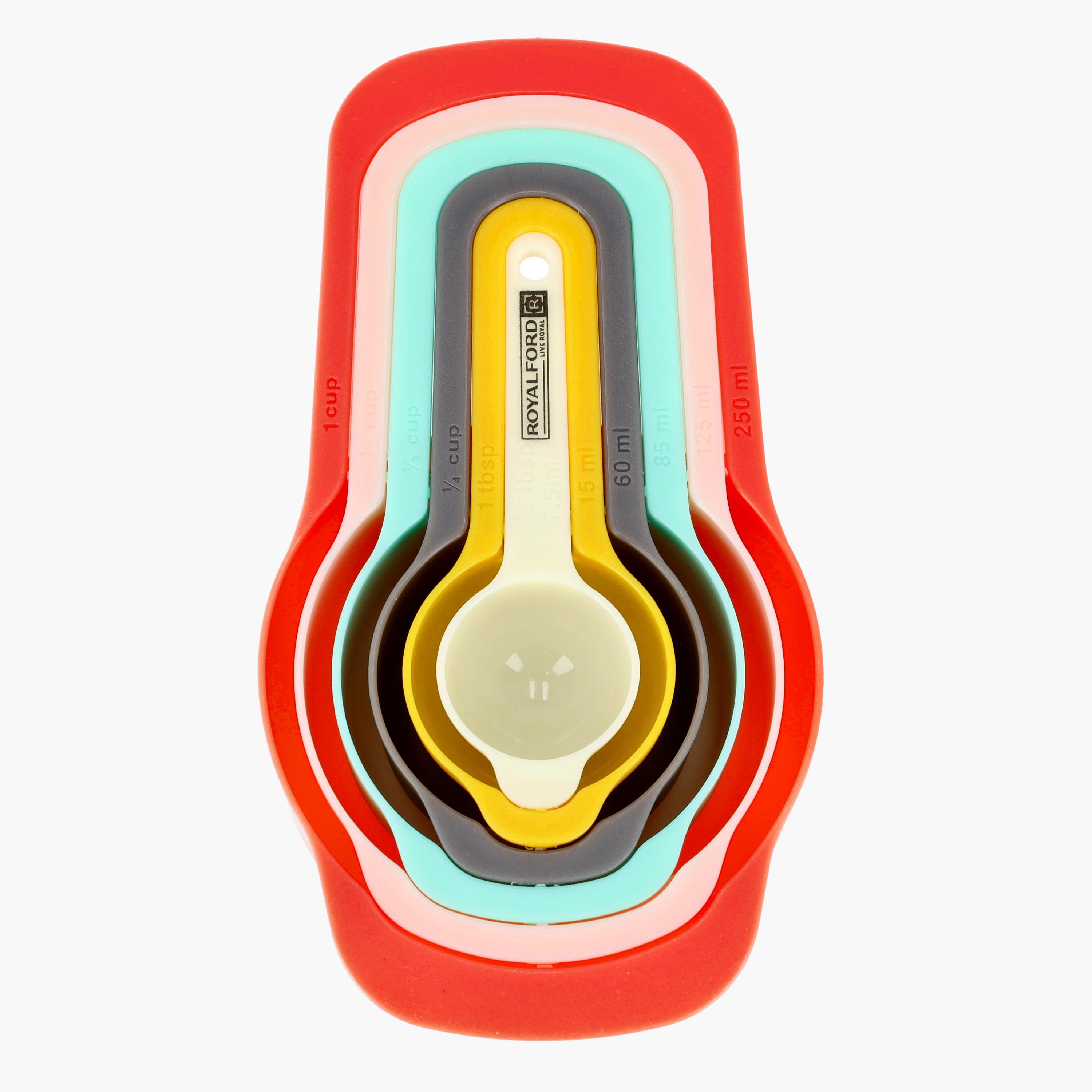 Assorted 6-Piece Measuring Spoon Set-household-kitchen-kitchentoolsandutensils-foodpreparationtools-image-1