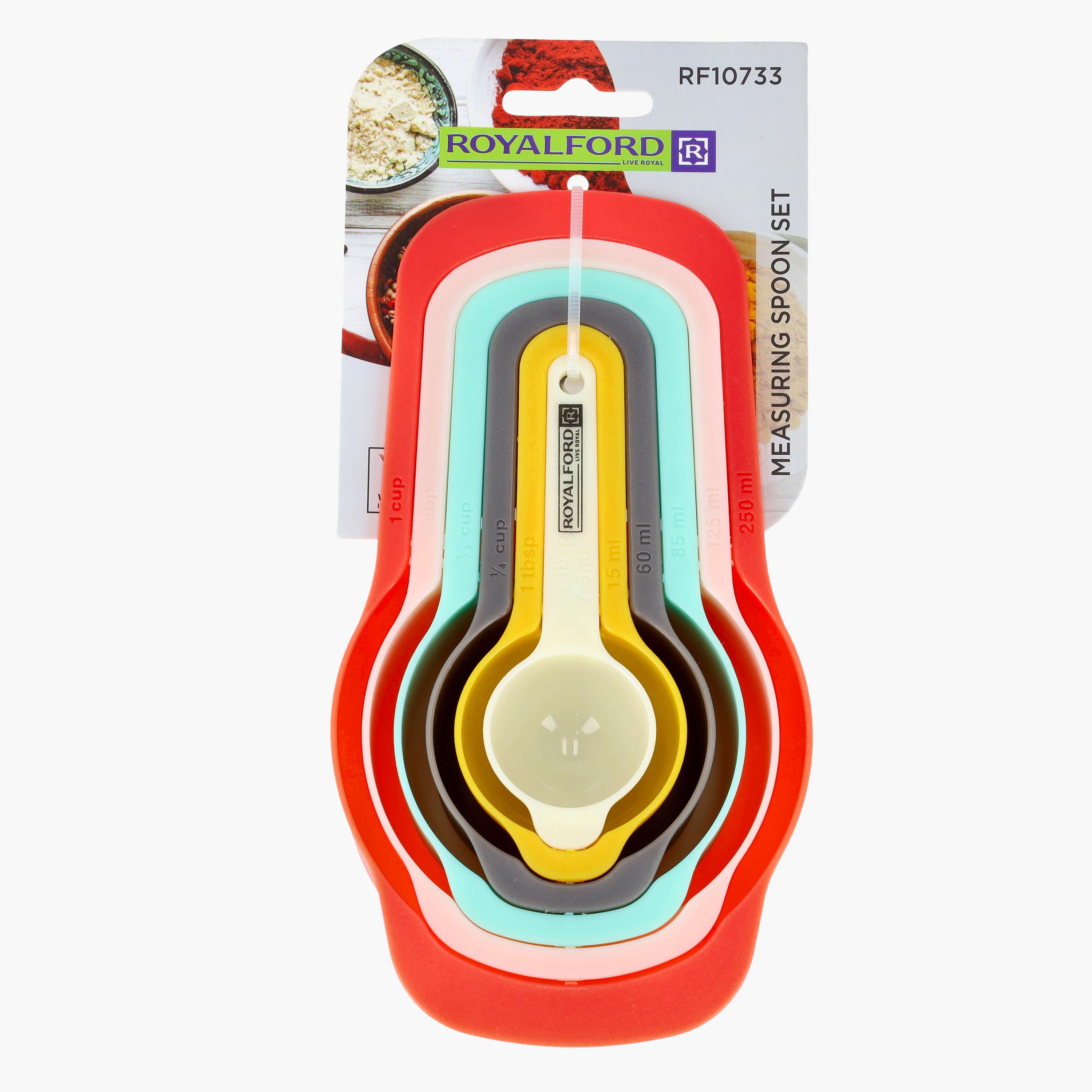 Assorted 6-Piece Measuring Spoon Set-household-kitchen-kitchentoolsandutensils-foodpreparationtools-image-7
