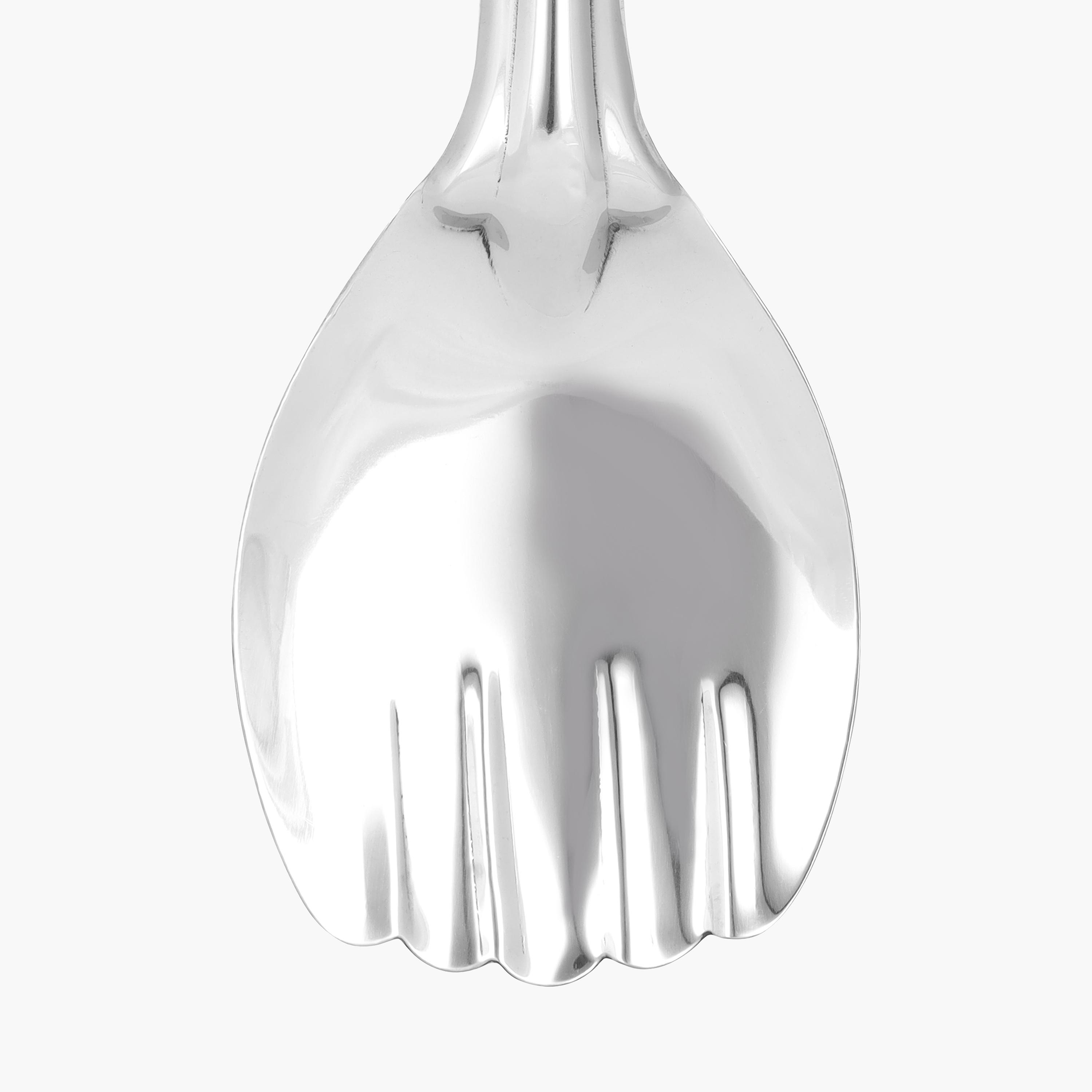Stainless Steel Rice Spoon - 25 cms-household-kitchen-kitchentoolsandutensils-foodservingtools-image-3