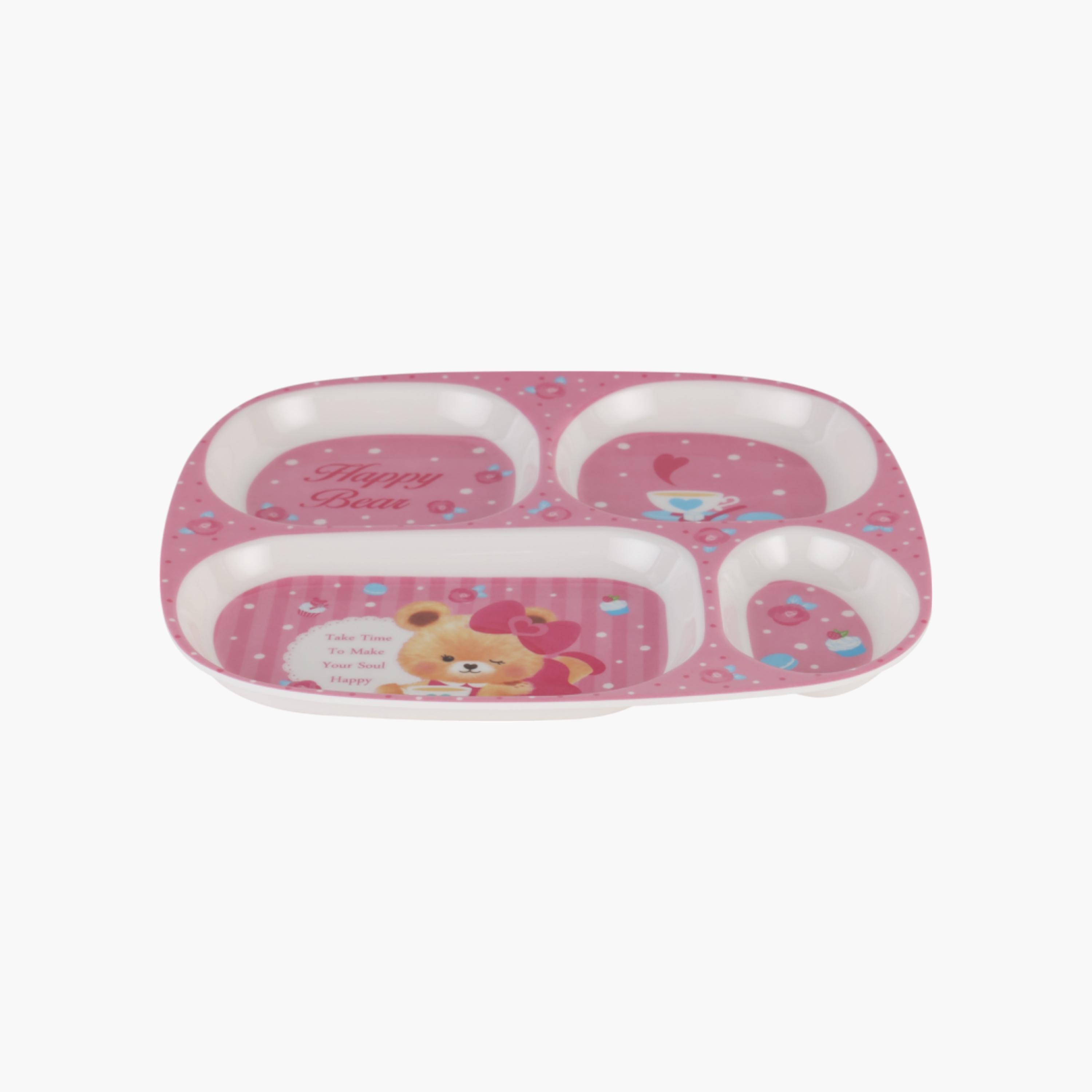 Printed 4-Compartment Baby Plate-household-dining-dinnerware-plates-image-3