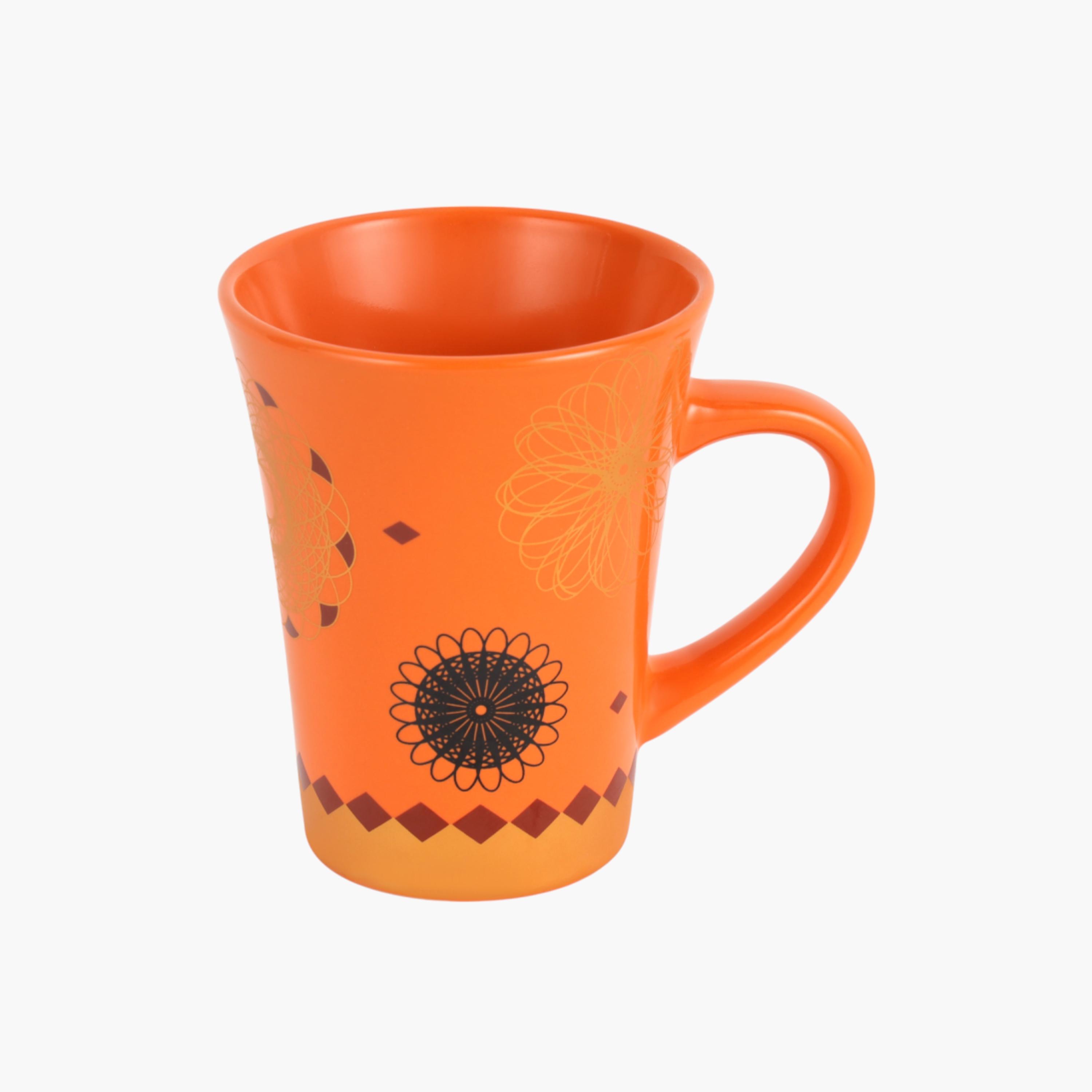 Printed Stoneware Coffee Mug - 325 ml-household-dining-teaandcoffee-mugsandcups-image-2
