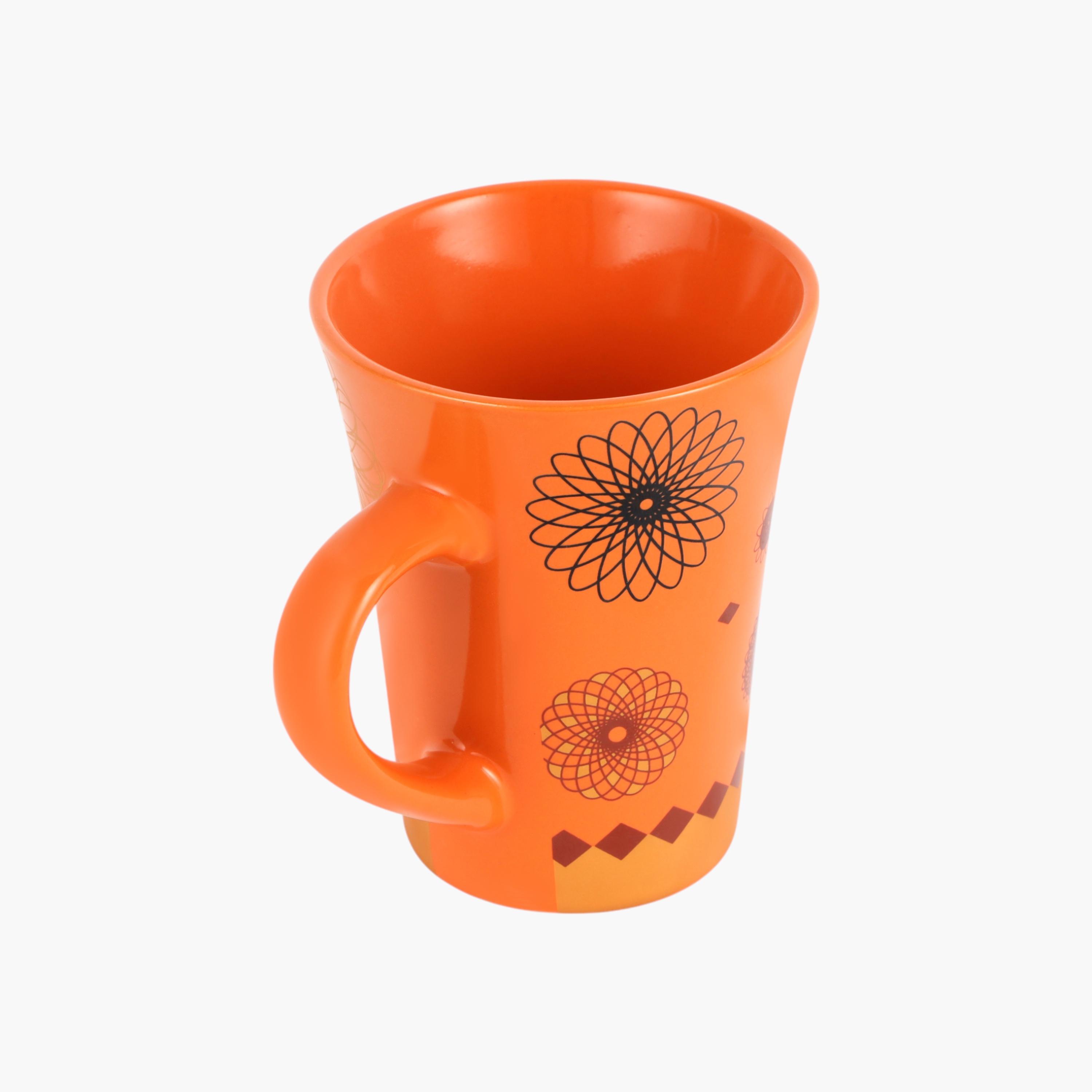 Printed Stoneware Coffee Mug - 325 ml-household-dining-teaandcoffee-mugsandcups-image-3