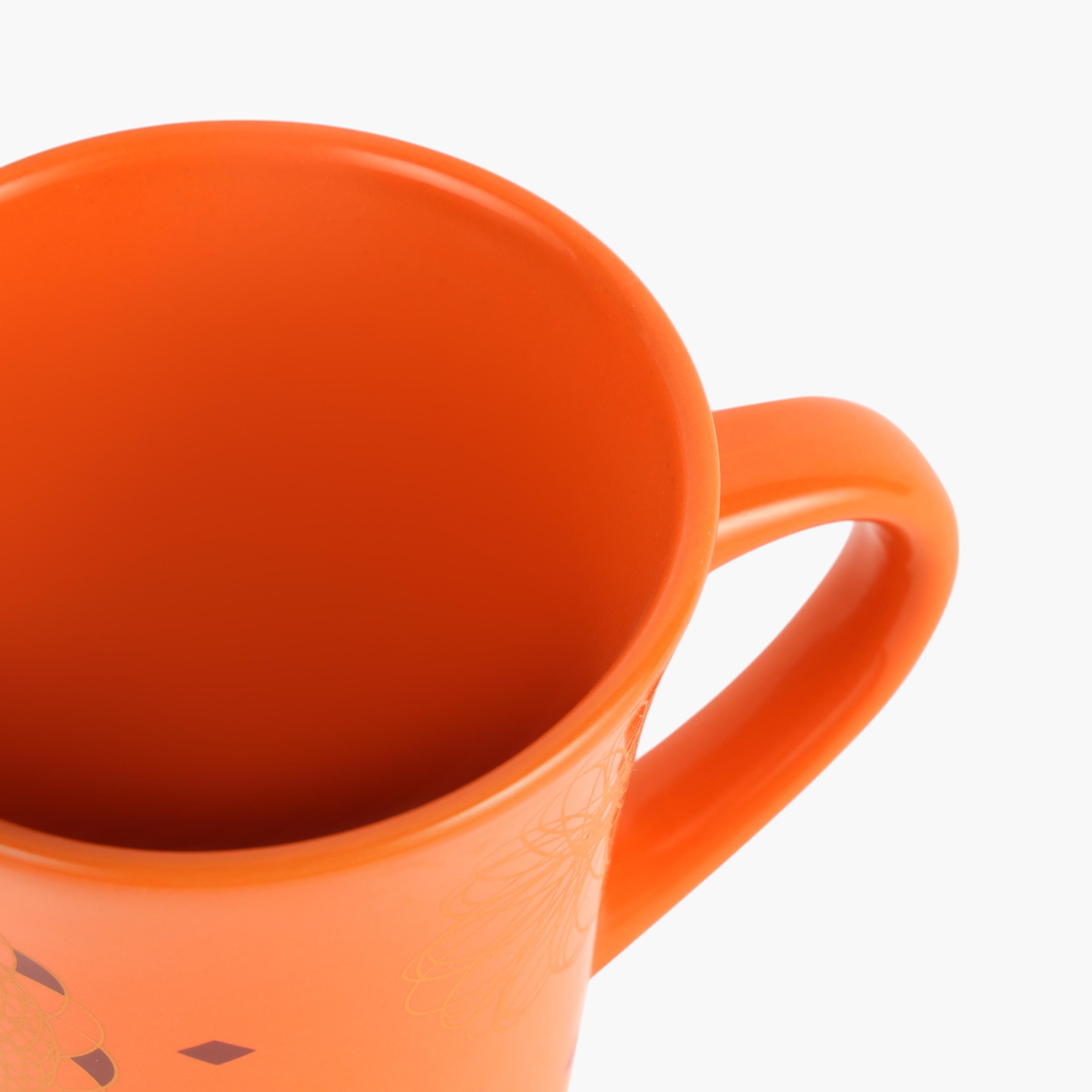 Printed Stoneware Coffee Mug - 325 ml-household-dining-teaandcoffee-mugsandcups-image-5