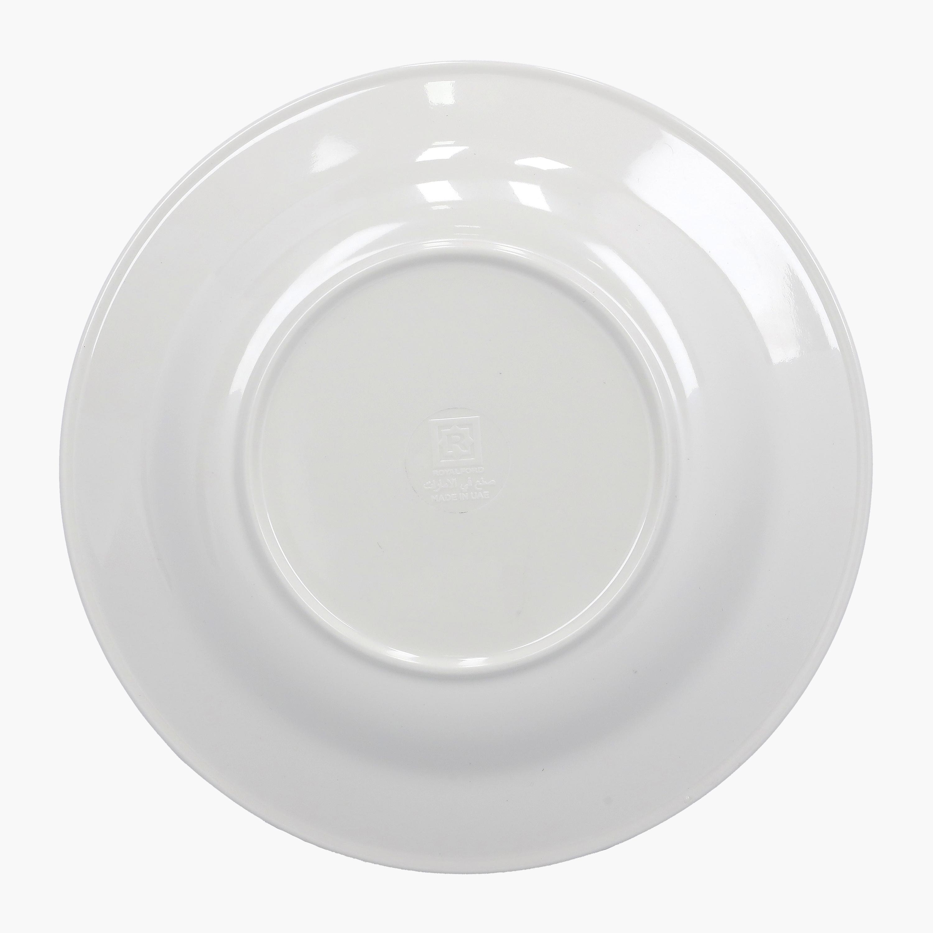Royalford Floral Print 10-inch Melamine Soup Plate-household-dining-dinnerware-plates-image-2