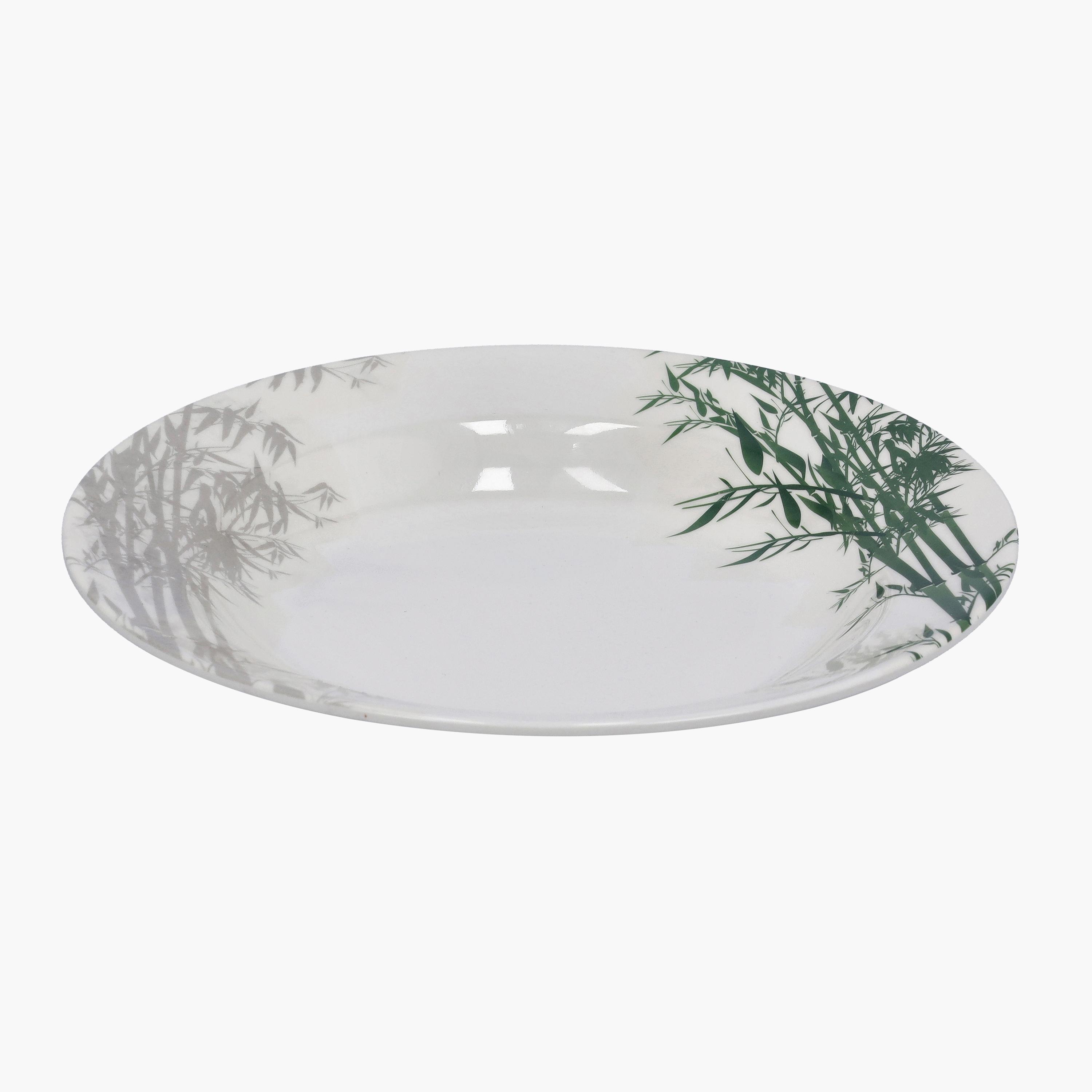 Royalford Floral Print 10-inch Melamine Soup Plate-household-dining-dinnerware-plates-image-4