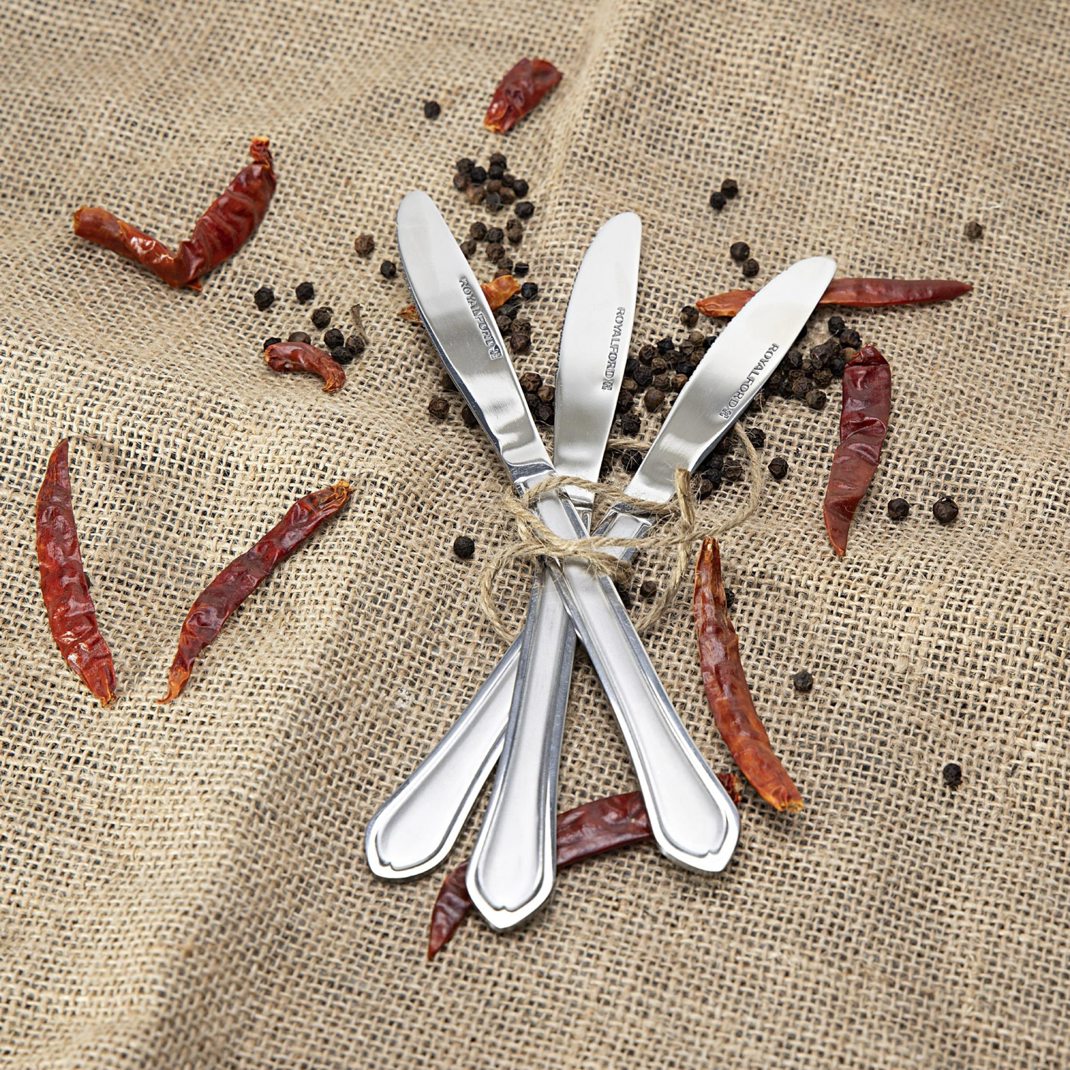 Stainless Steel Dinner Knife - Set of 3-household-dining-cutlery-spoonsforksandknives-image-8