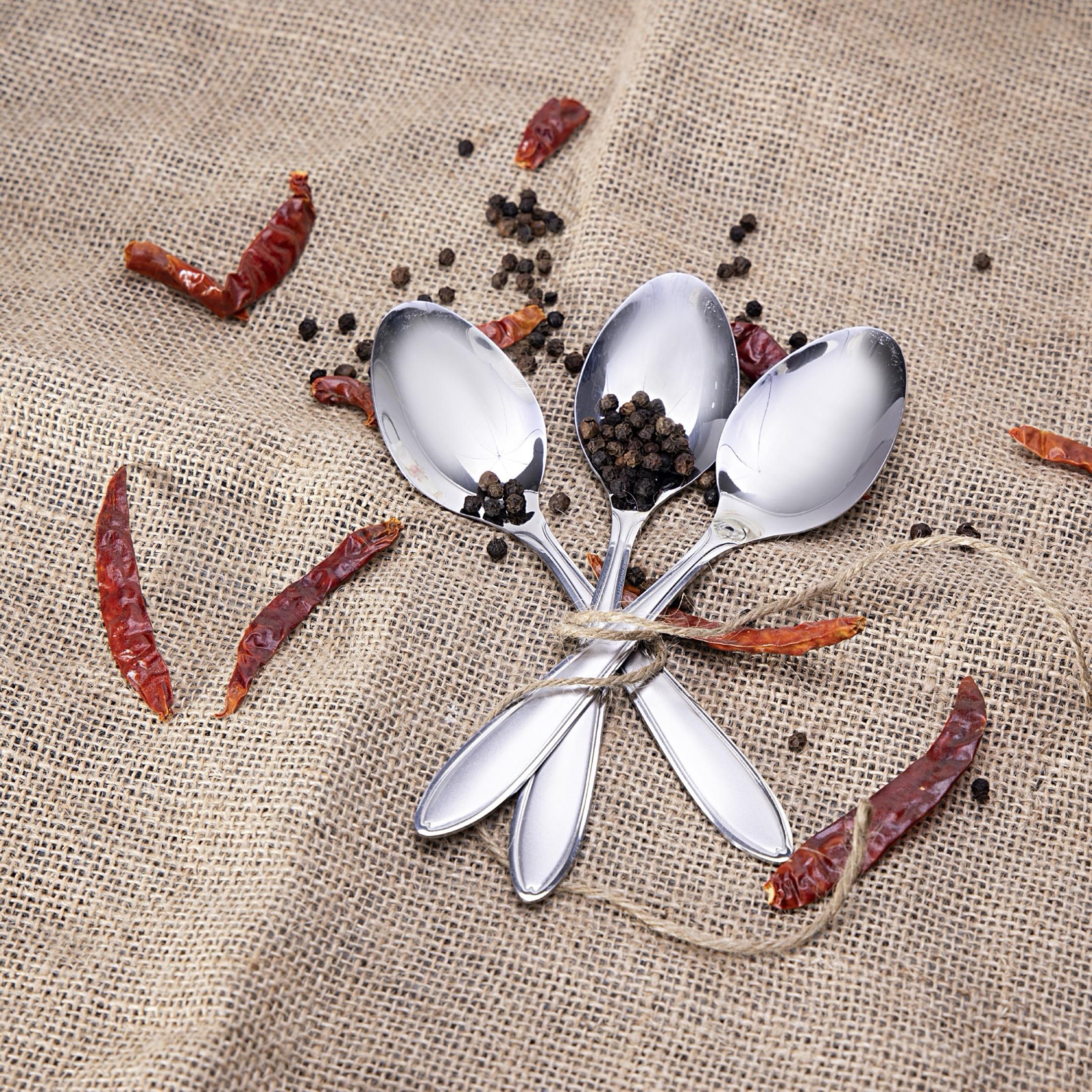 Stainless Steel Tea Spoon - Set of 3-household-dining-cutlery-spoonsforksandknives-image-6