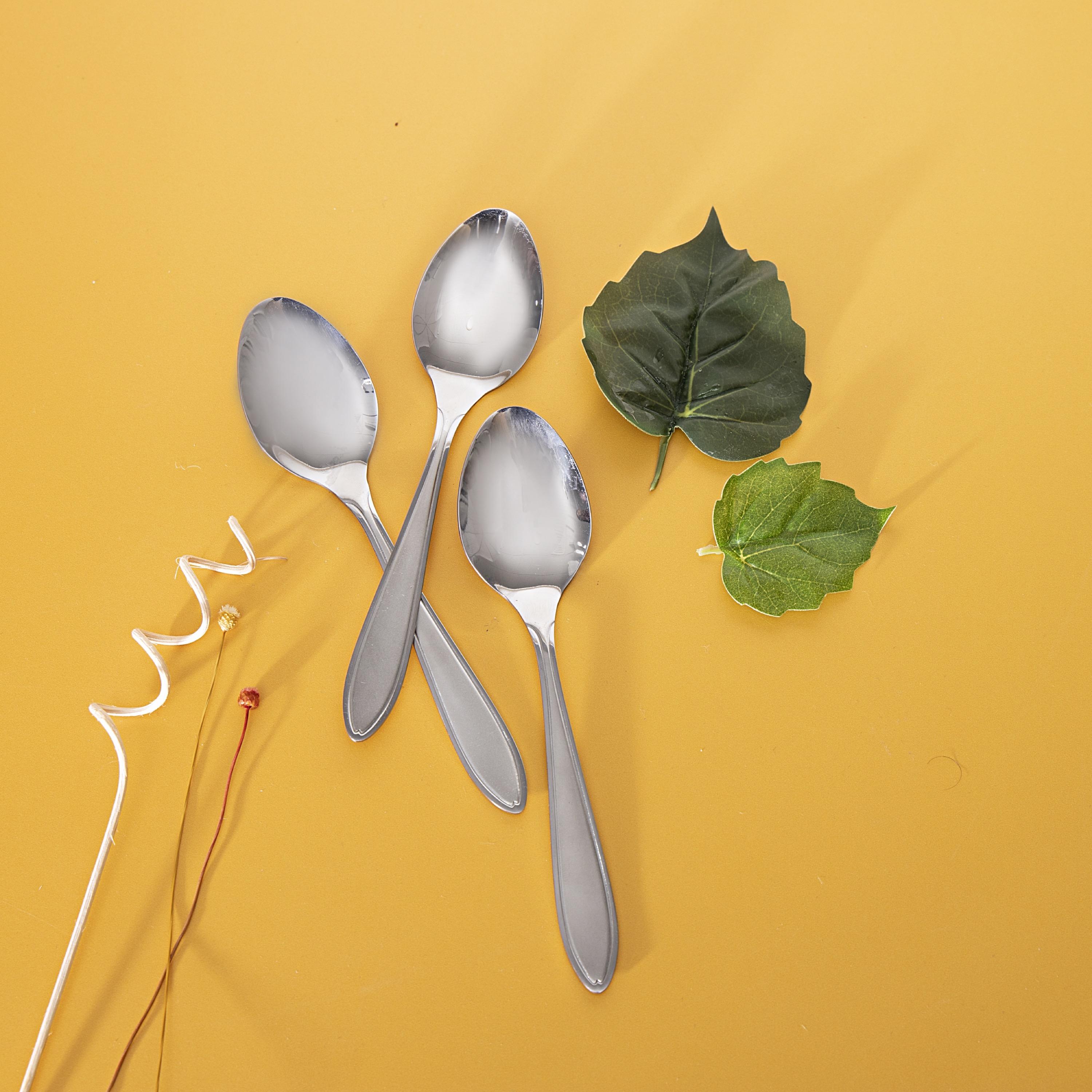 Stainless Steel Tea Spoon - Set of 3-household-dining-cutlery-spoonsforksandknives-image-7