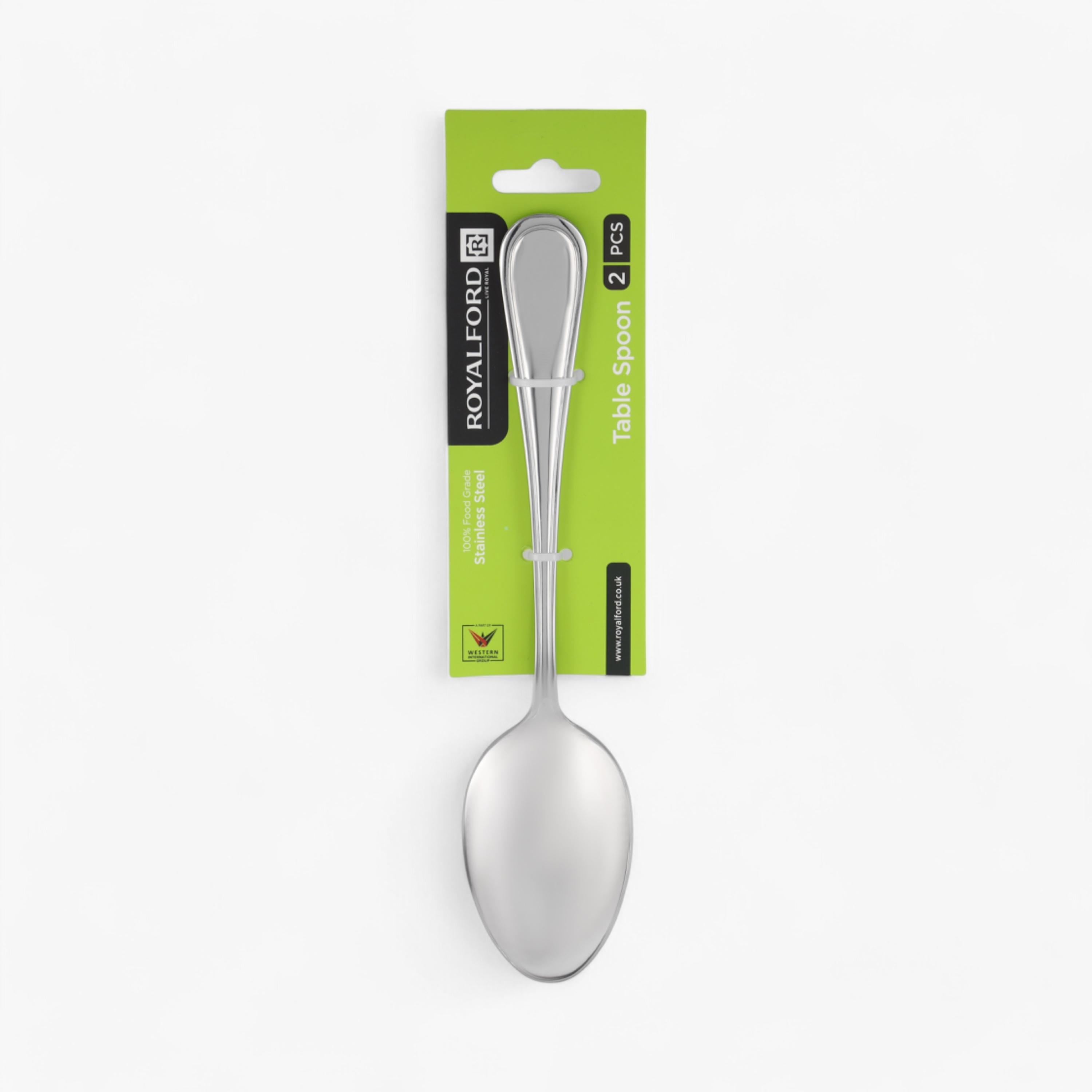 Royalford 2-Piece Table Spoon Set-household-dining-cutlery-spoonsforksandknives-image-5
