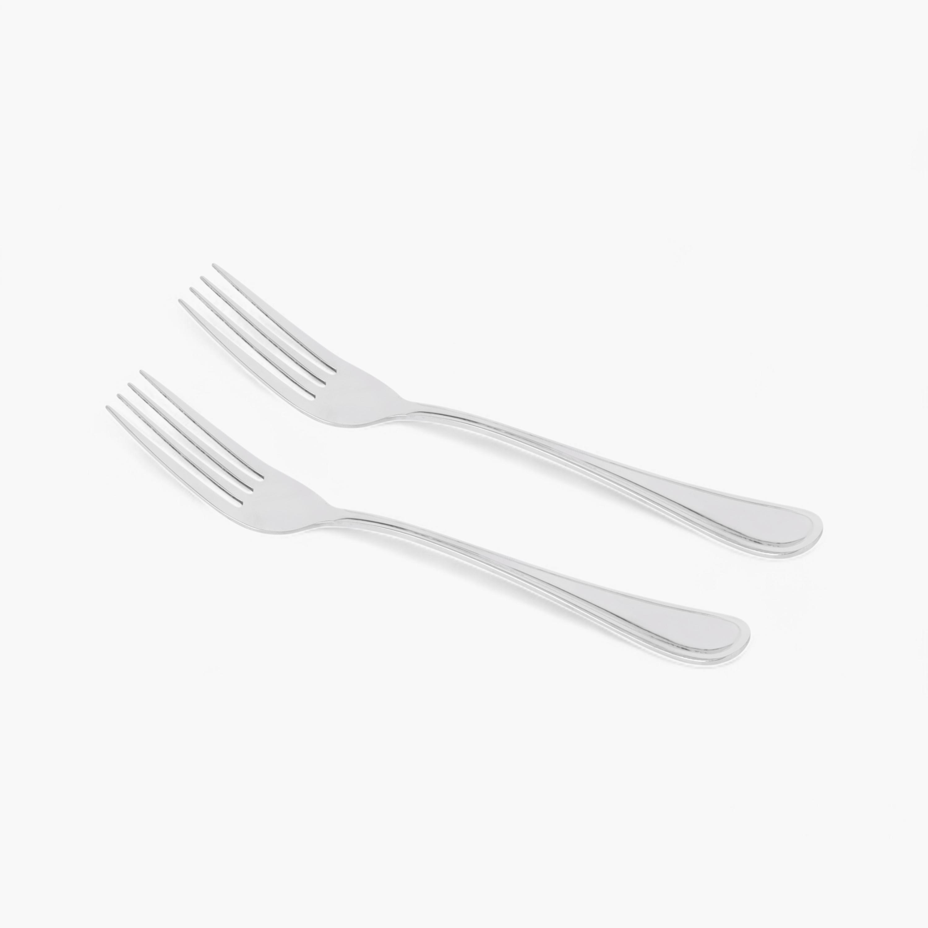 Royalford 2-Piece Stainless Steel Table Fork Set-household-dining-cutlery-spoonsforksandknives-image-1