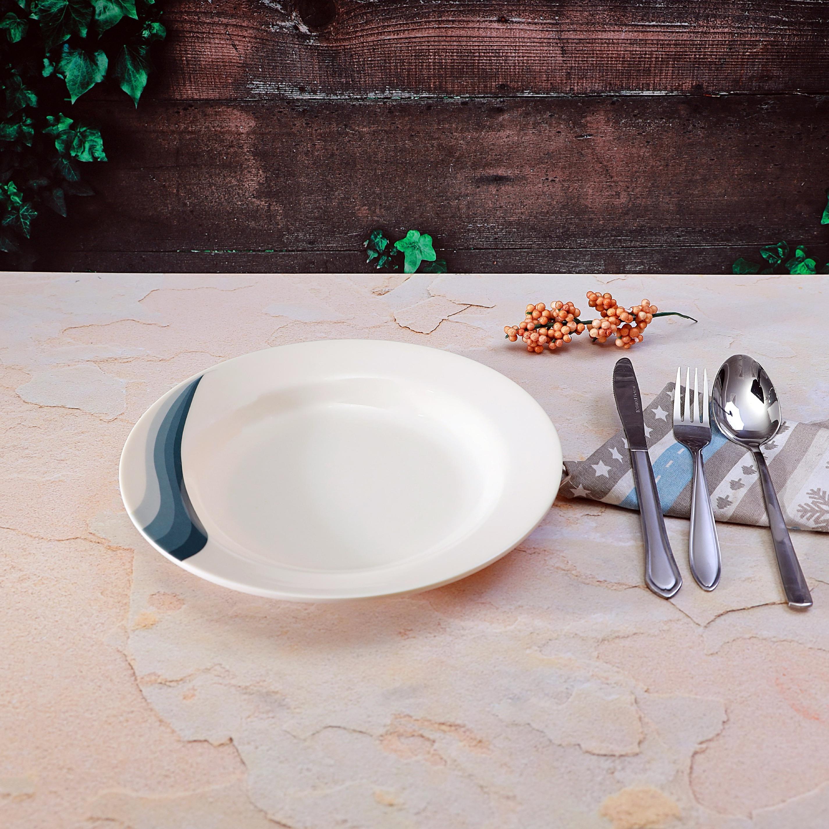 Printed Melamine Deep Plate - 27 cms-household-dining-dinnerware-plates-image-7