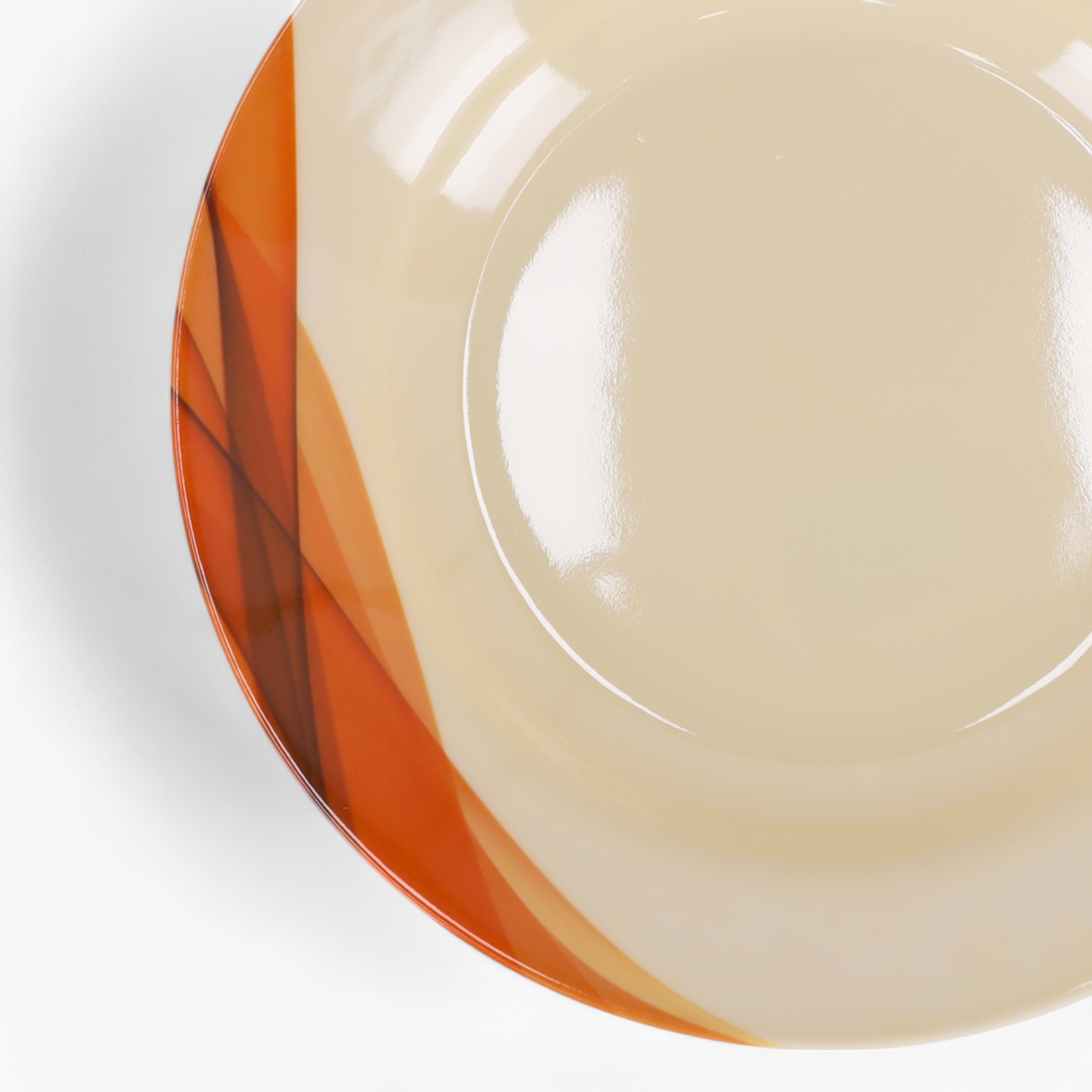 صحن ميلامين عميق بطبعات من رويال فورد - 24 سم-household-dining-dinnerware-plates-image-2