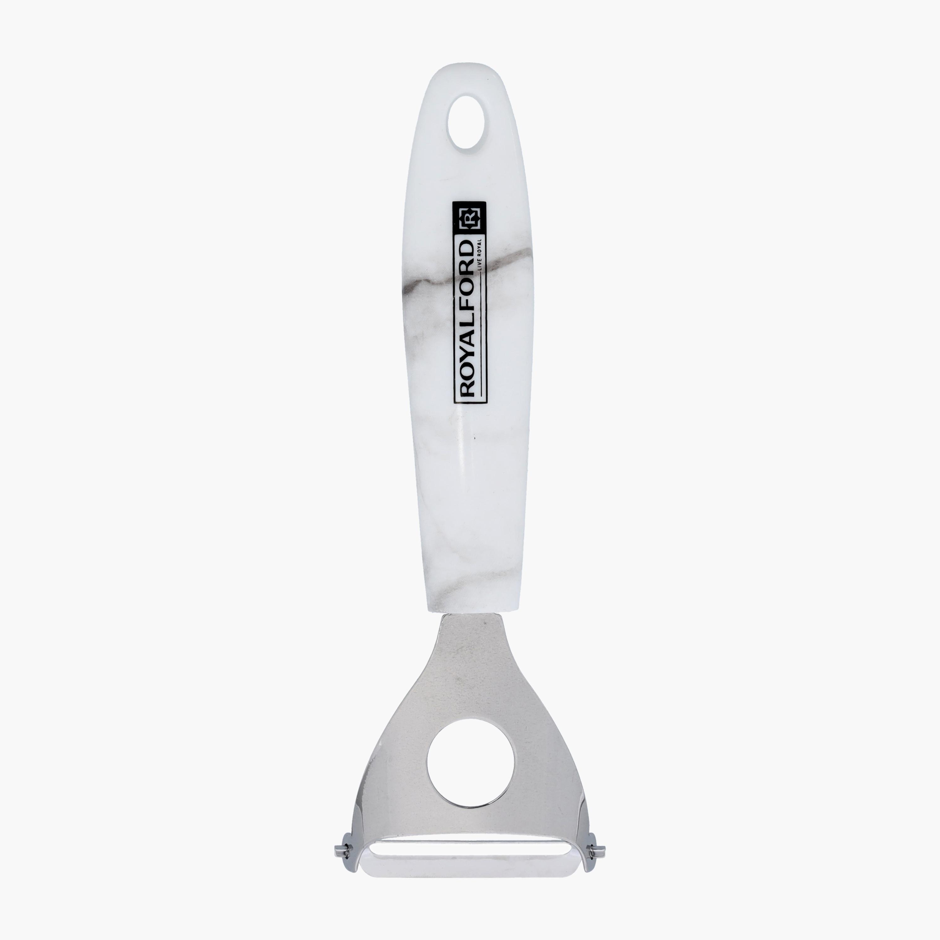 Marble Print Stainless Steel Y Peeler-household-kitchen-kitchentoolsandutensils-foodpreparationtools-image-1