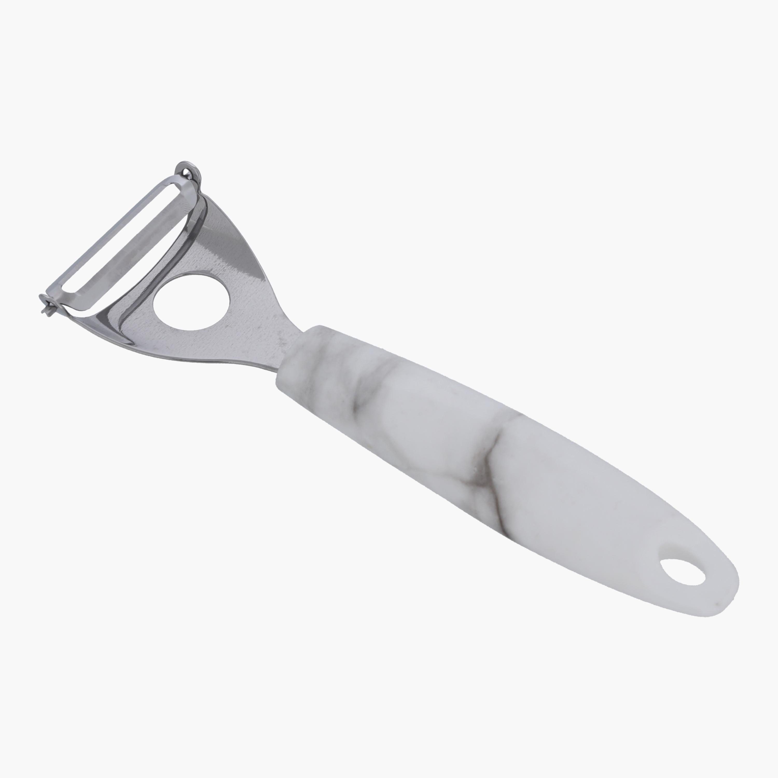 Marble Print Stainless Steel Y Peeler-household-kitchen-kitchentoolsandutensils-foodpreparationtools-image-2