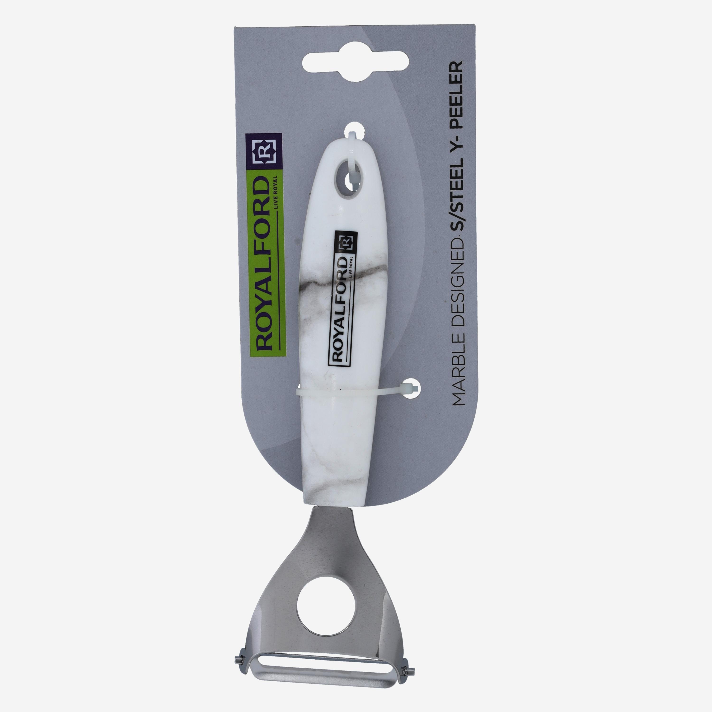 Marble Print Stainless Steel Y Peeler-household-kitchen-kitchentoolsandutensils-foodpreparationtools-image-5