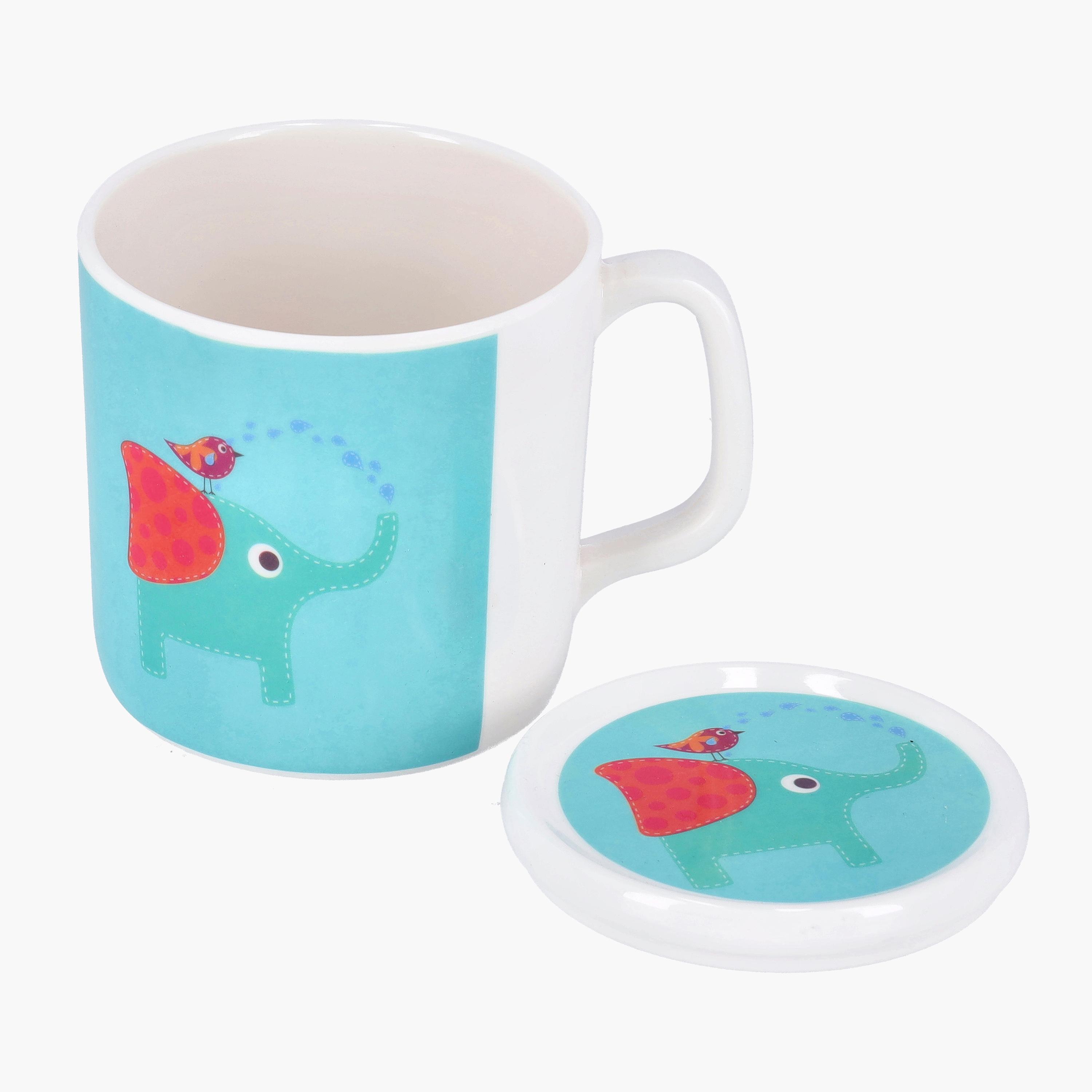 Printed Melamine Cup with Lid - 330 ml-household-dining-teaandcoffee-mugsandcups-image-2