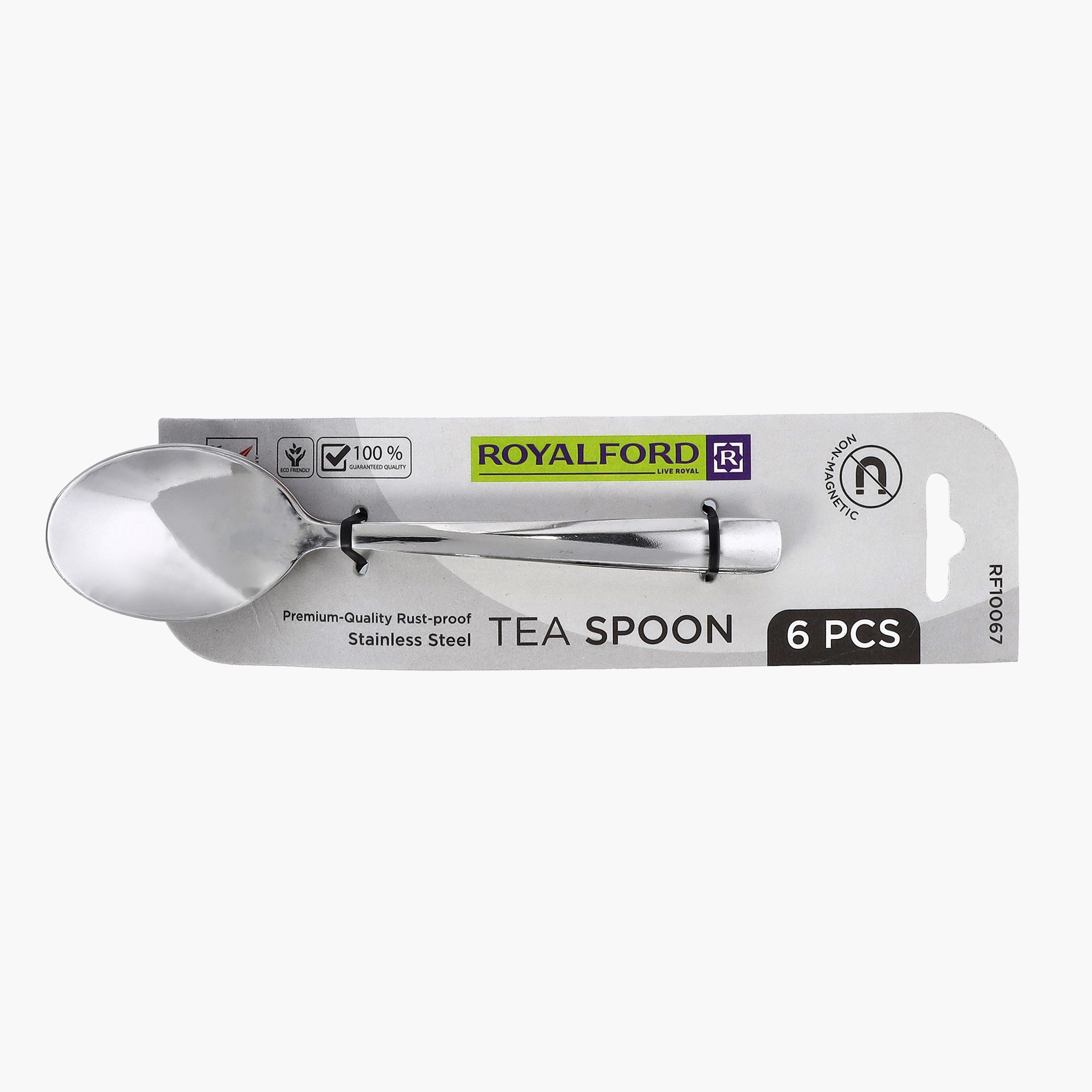Stainless Steel Tea Spoon - Set of 6-household-dining-cutlery-spoonsforksandknives-image-4