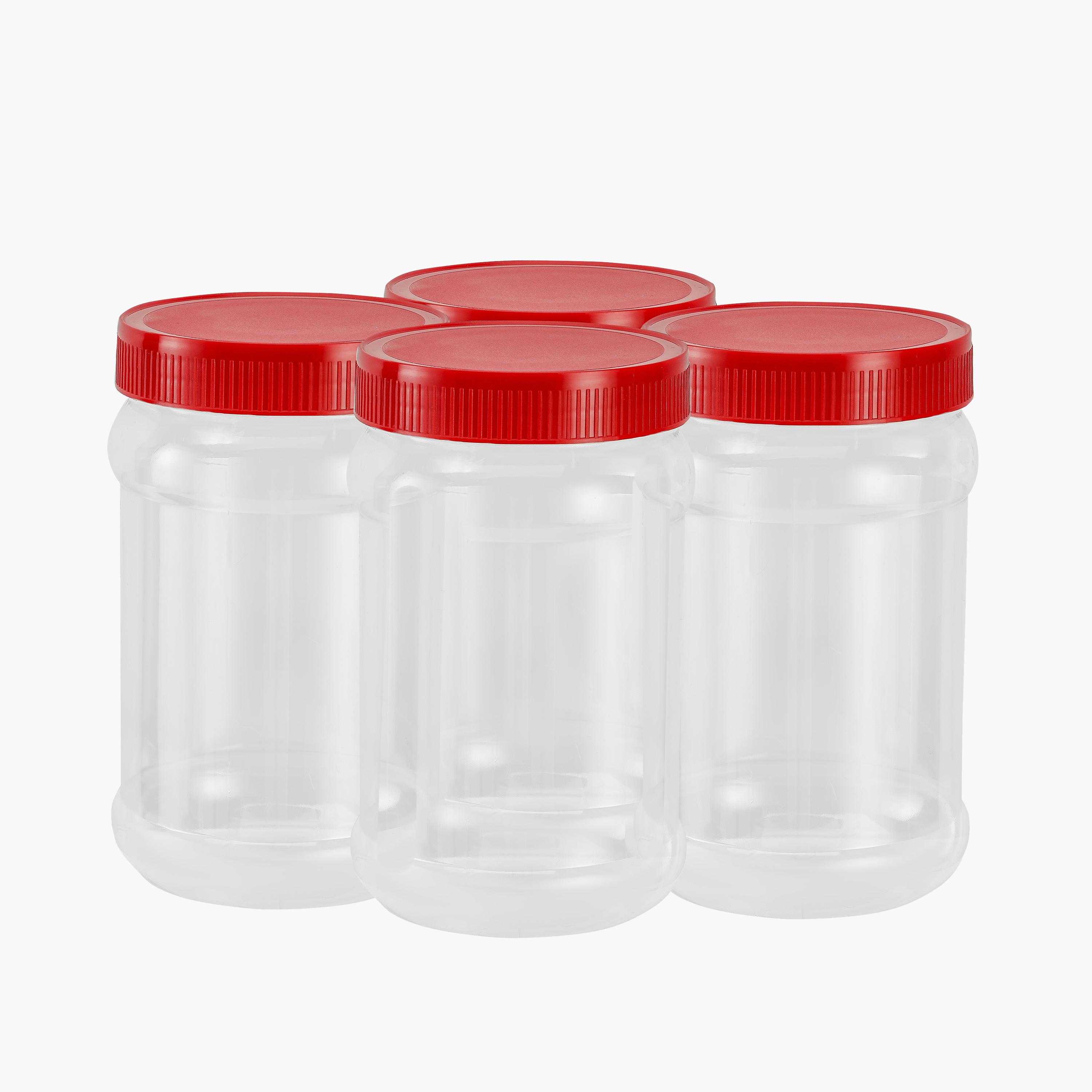 طقم جرّات بي إيه تي محكمة الغلق 4 قطع من رويال فورد - 750 مل-household-kitchen-foodstorage-containers-image-1