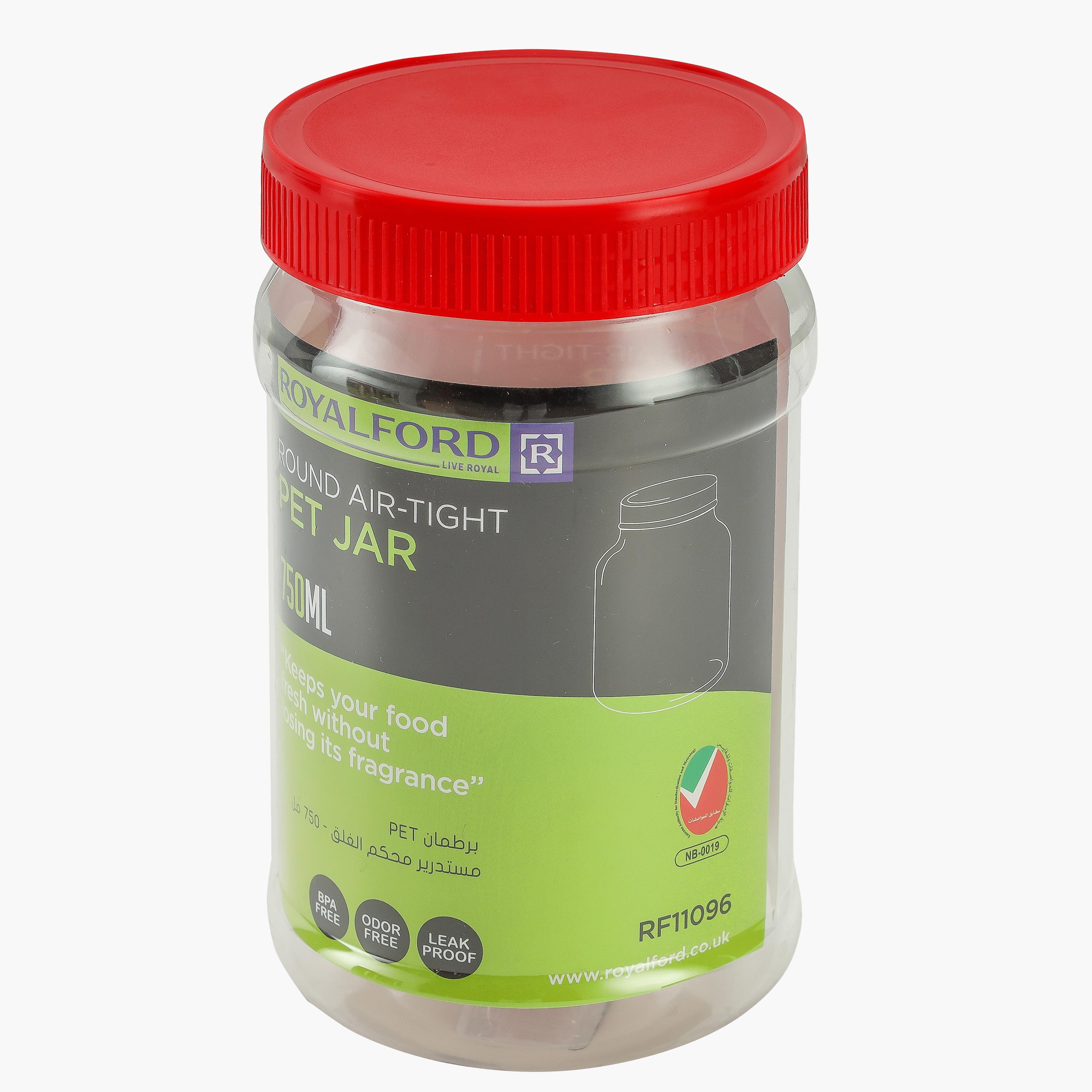 طقم جرّات بي إيه تي محكمة الغلق 4 قطع من رويال فورد - 750 مل-household-kitchen-foodstorage-containers-image-2