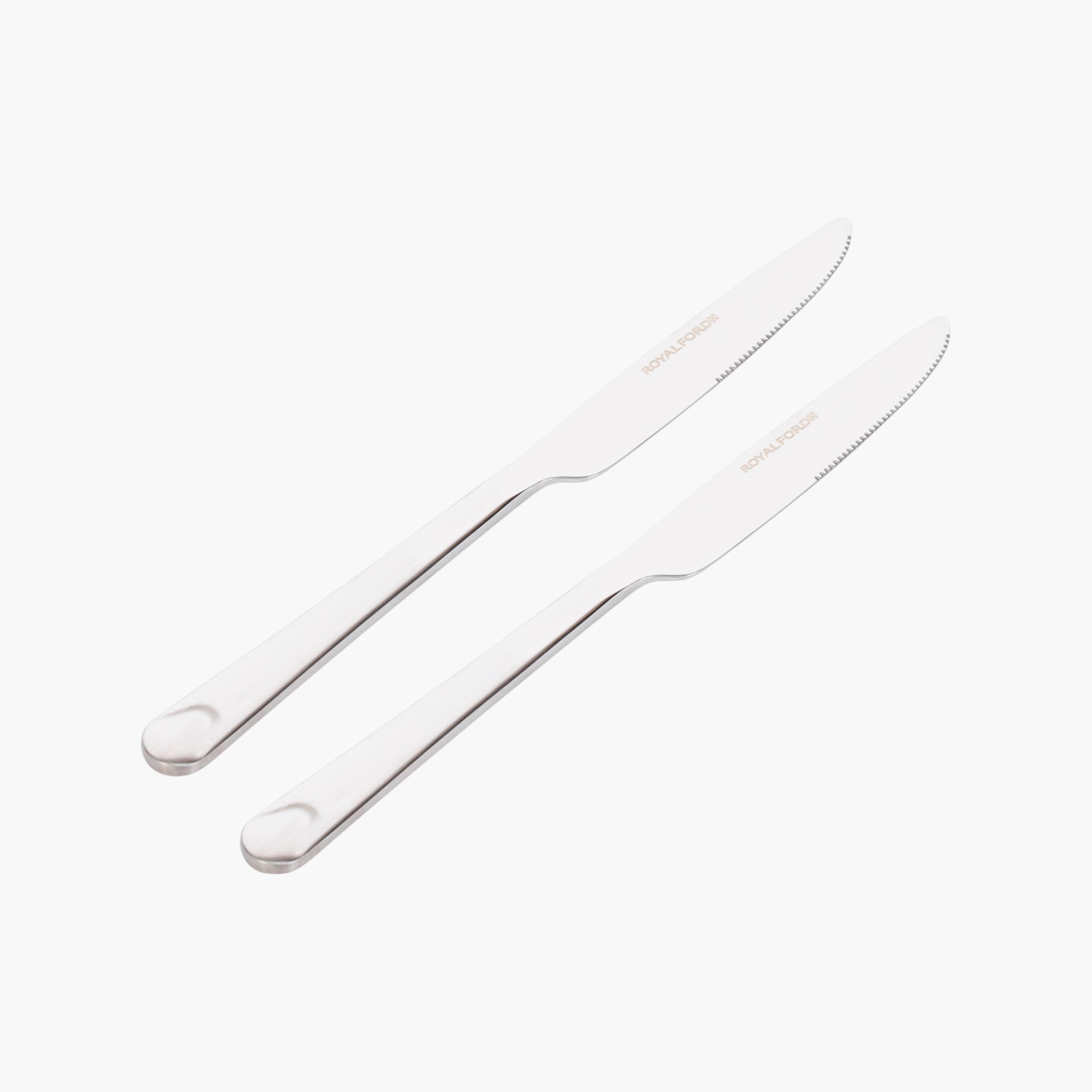 Stainless Steel Table Knife - Set of 2-household-kitchen-kitchentoolsandutensils-knives-image-1