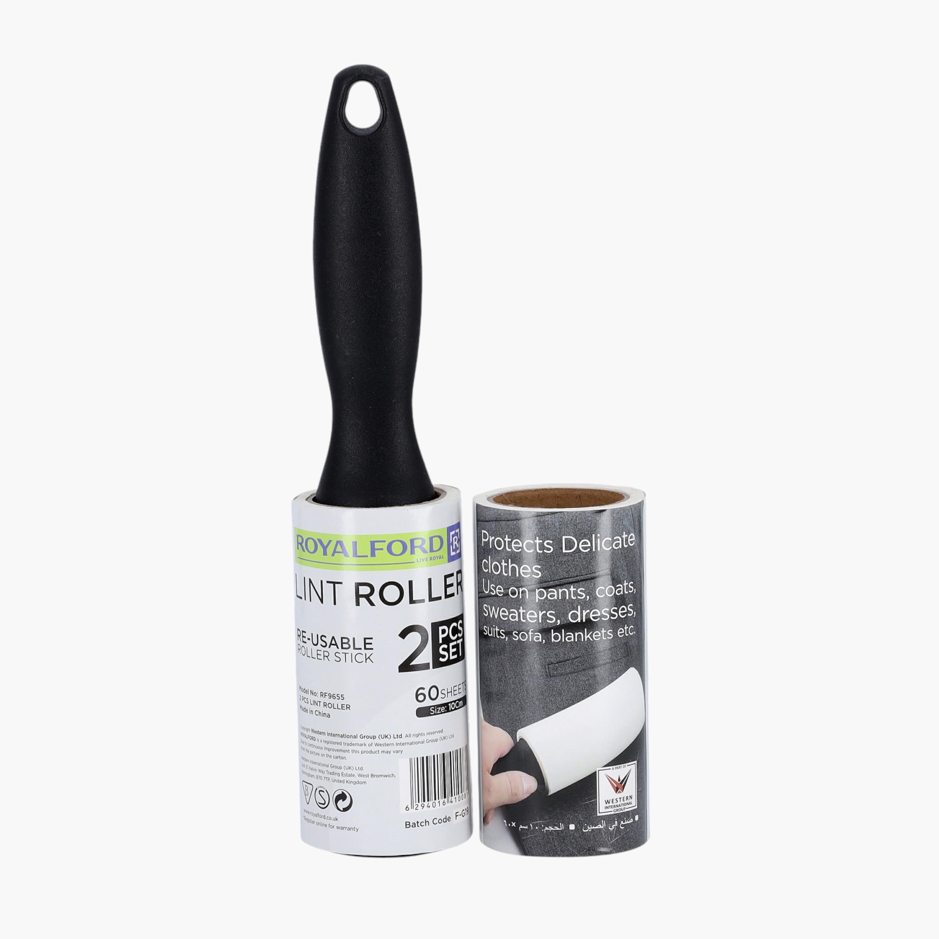 Reusable 2-Piece Lint Roller Set-household-dining-cutlery-spoonsforksandknives-image-1