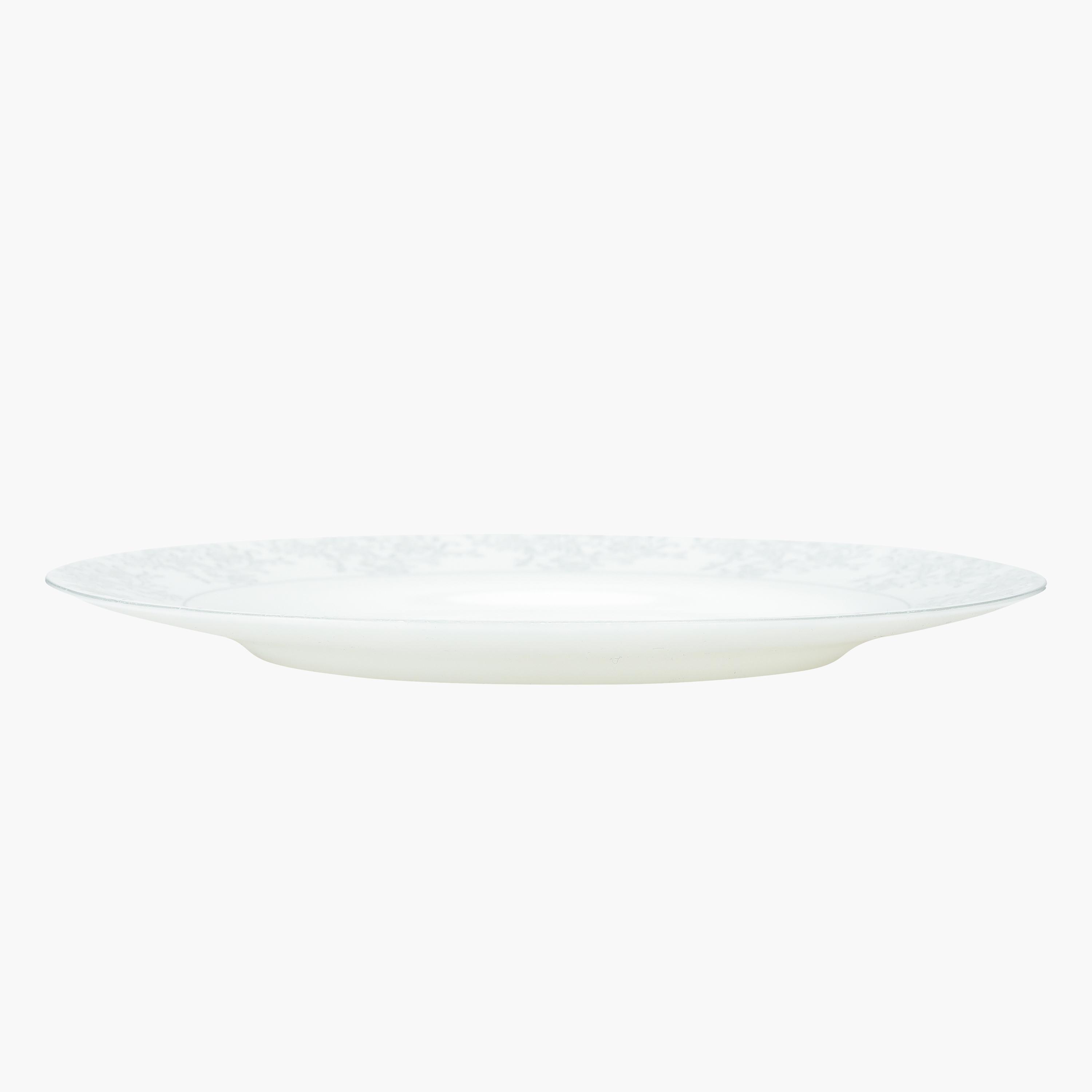 Royalford Velvet Glass Quarter Plate-household-dining-dinnerware-plates-image-1