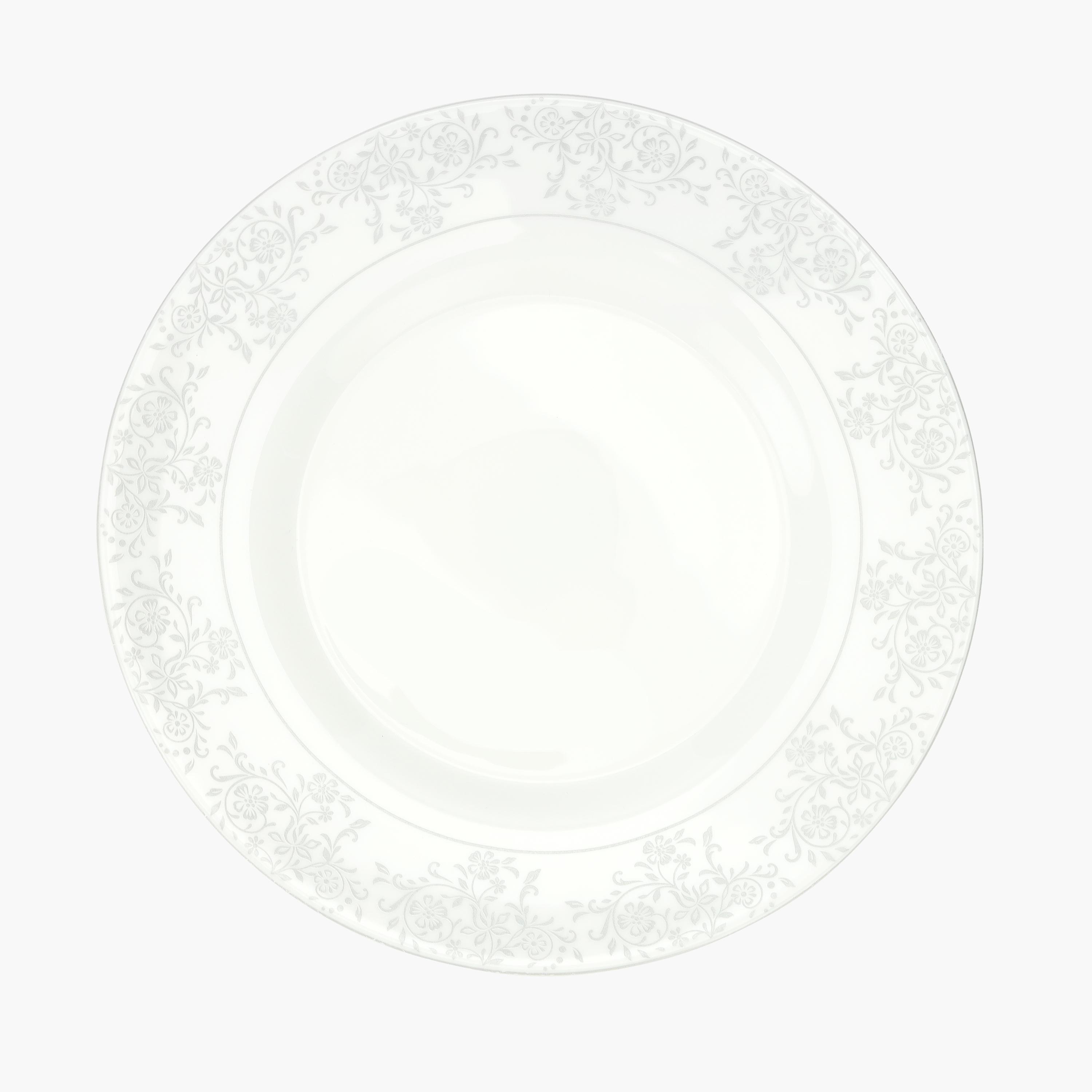Royalford Velvet Glass Quarter Plate-household-dining-dinnerware-plates-image-4