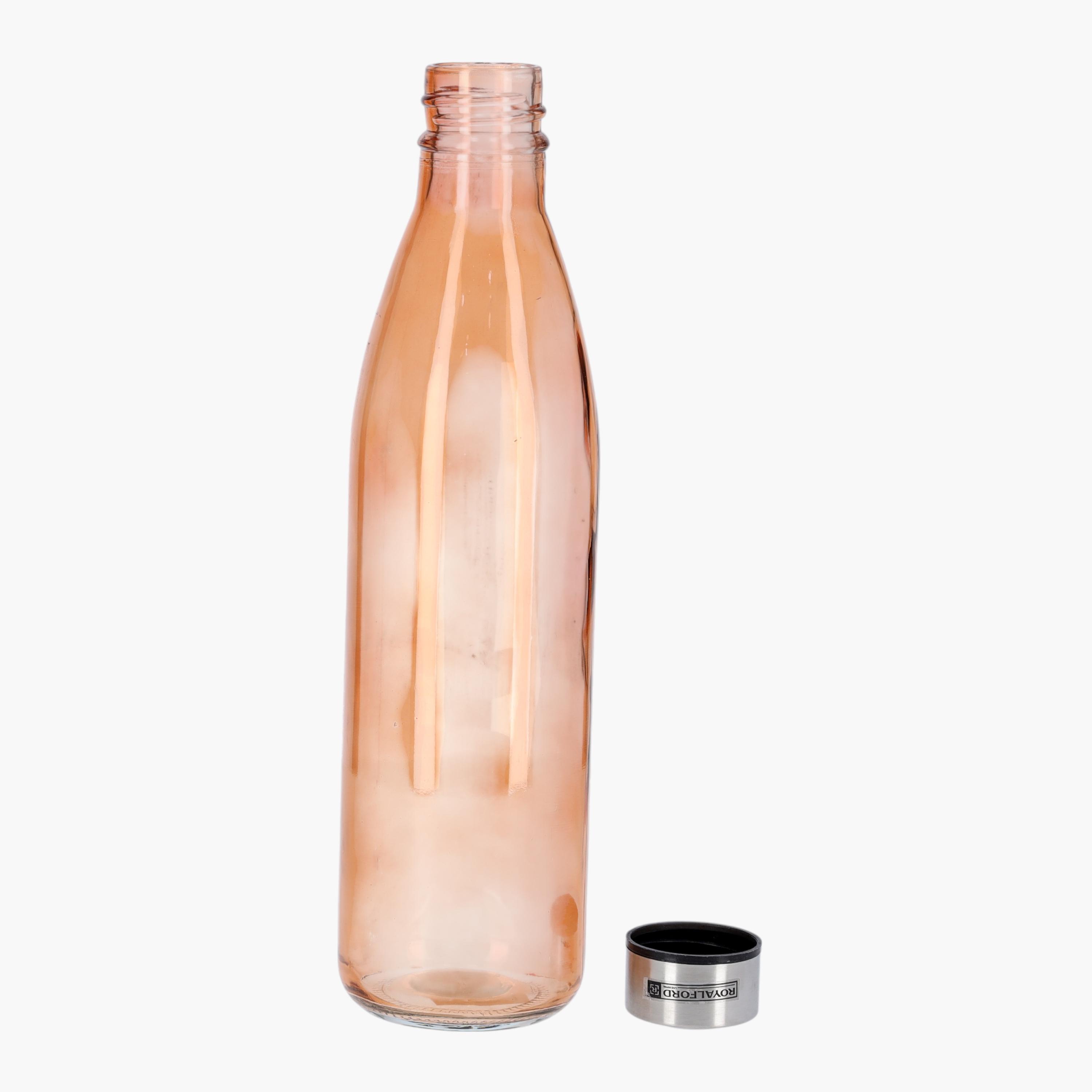Glass Water Bottle - 1 L-household-dining-teaandcoffee-vacuumflaskscoffeeandteapots-image-2