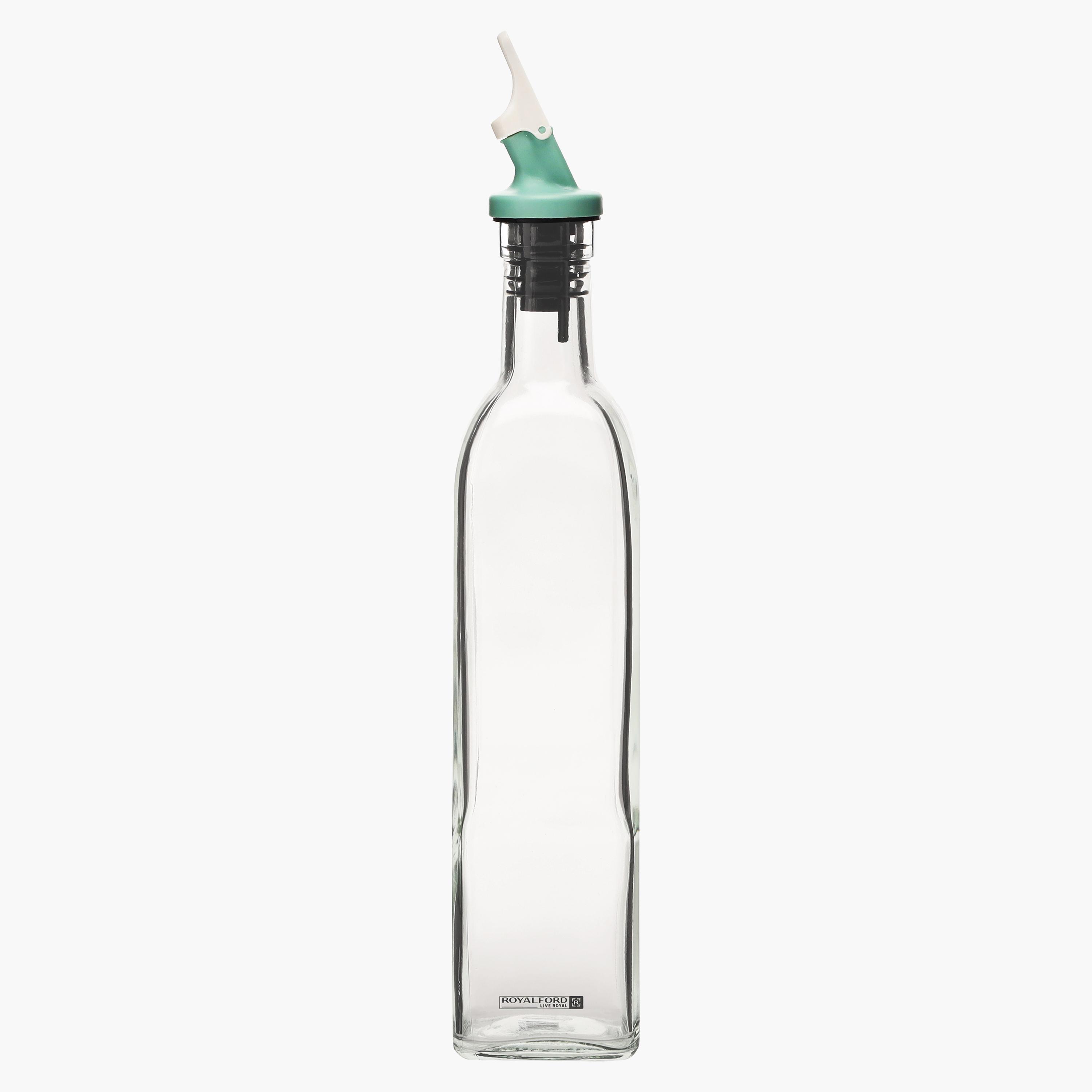Glass Oil Dispenser Bottle - 500 ml-household-kitchen-foodstorage-containers-image-1