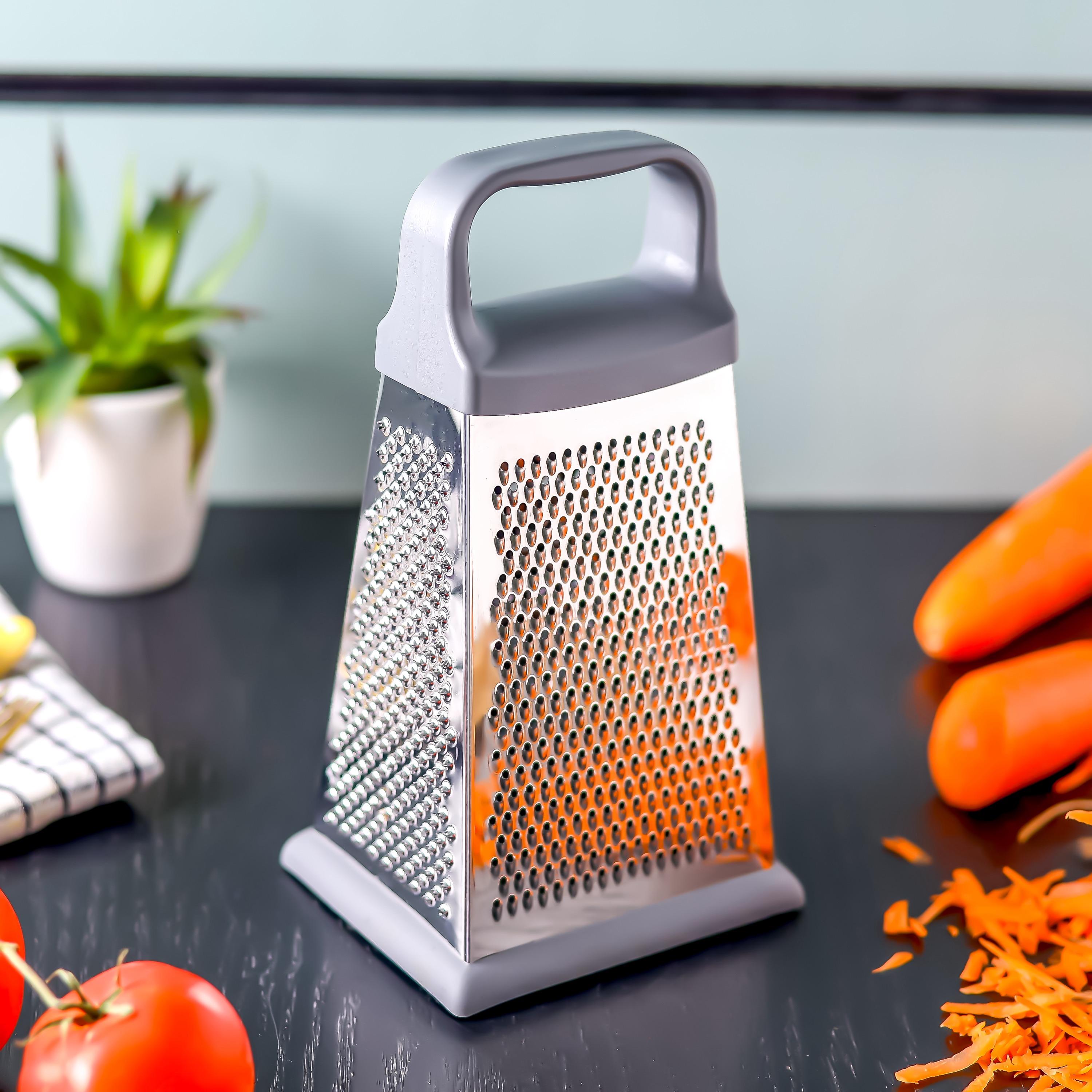 Stainless Steel 4-Sided Grater-household-kitchen-kitchentoolsandutensils-foodservingtools-image-9