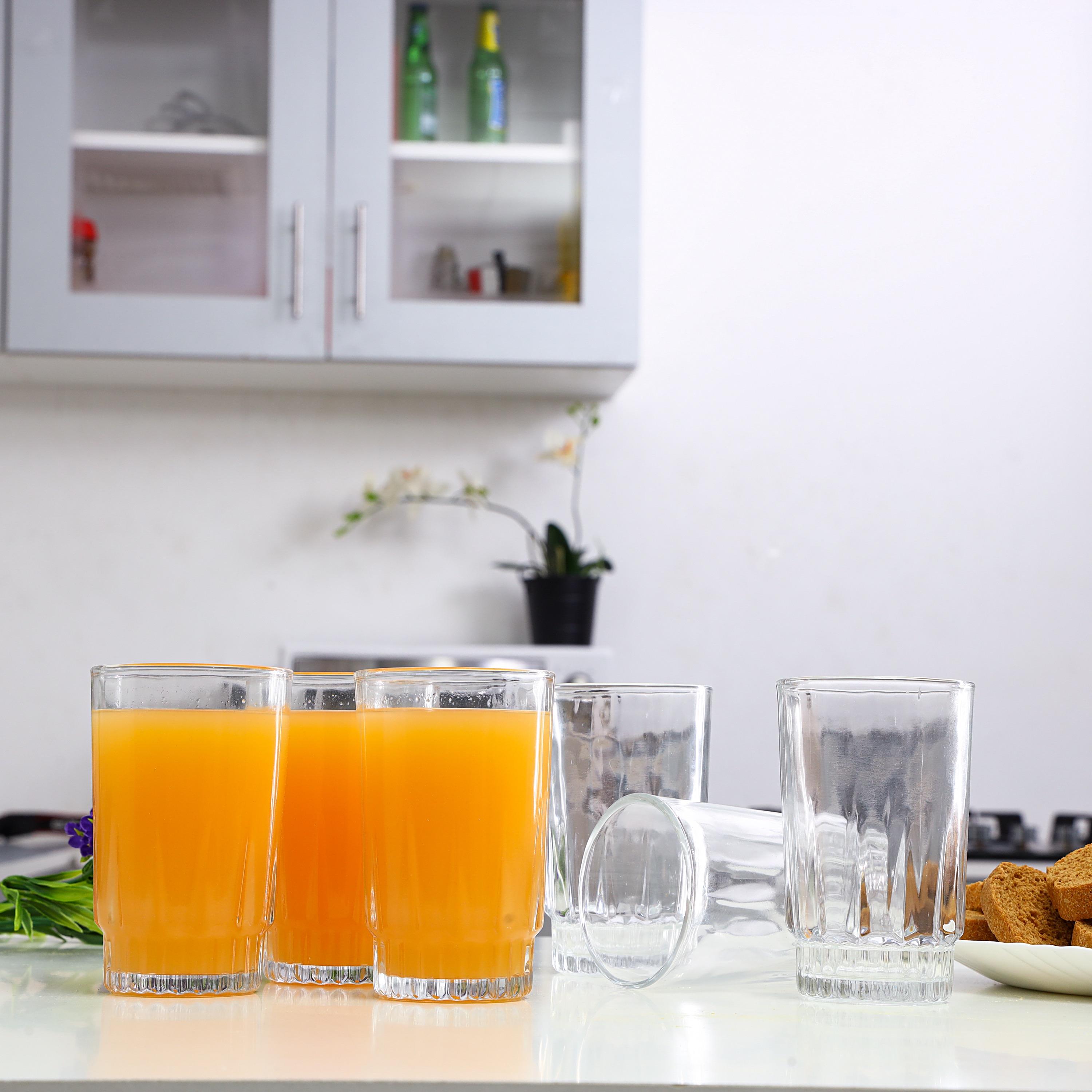 Glass 6-Piece Tumbler Set - 240 ml-household-dining-glassware-drinkingglasses-image-7