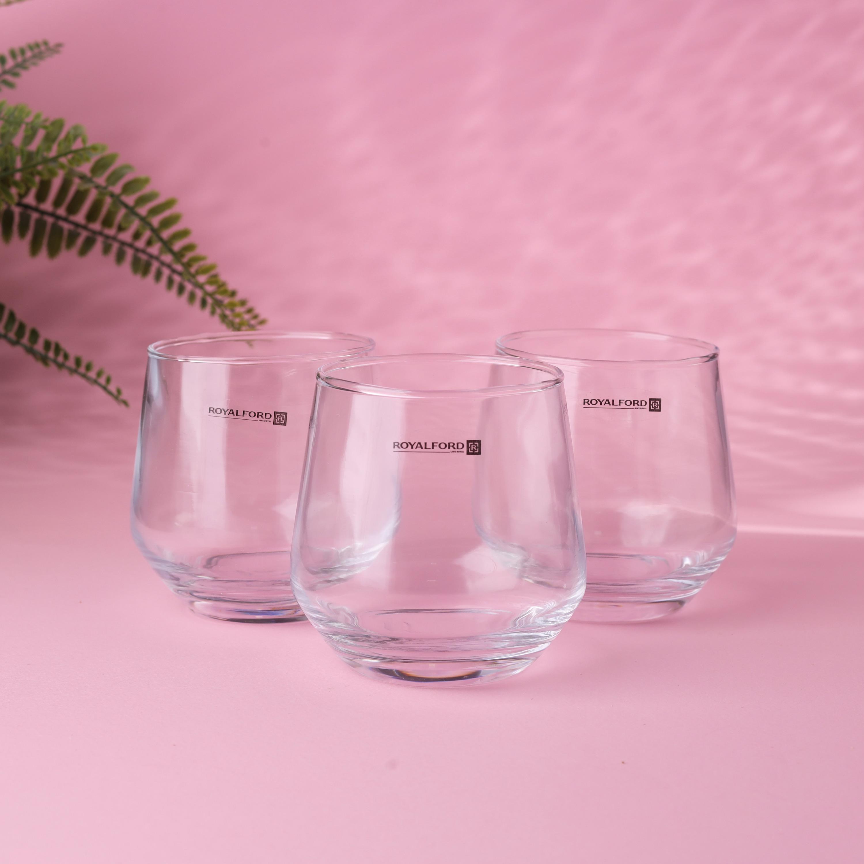 Glass 3-Piece Tumbler Set - 360 ml-household-dining-glassware-drinkingglasses-image-2