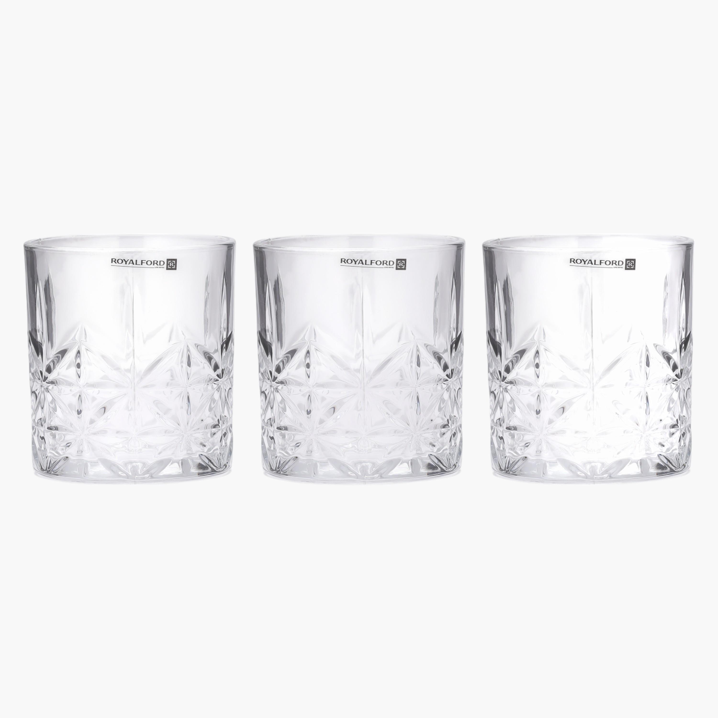 Glass 3-Piece Tumbler Set - 320 ml-household-dining-glassware-drinkingglasses-image-1