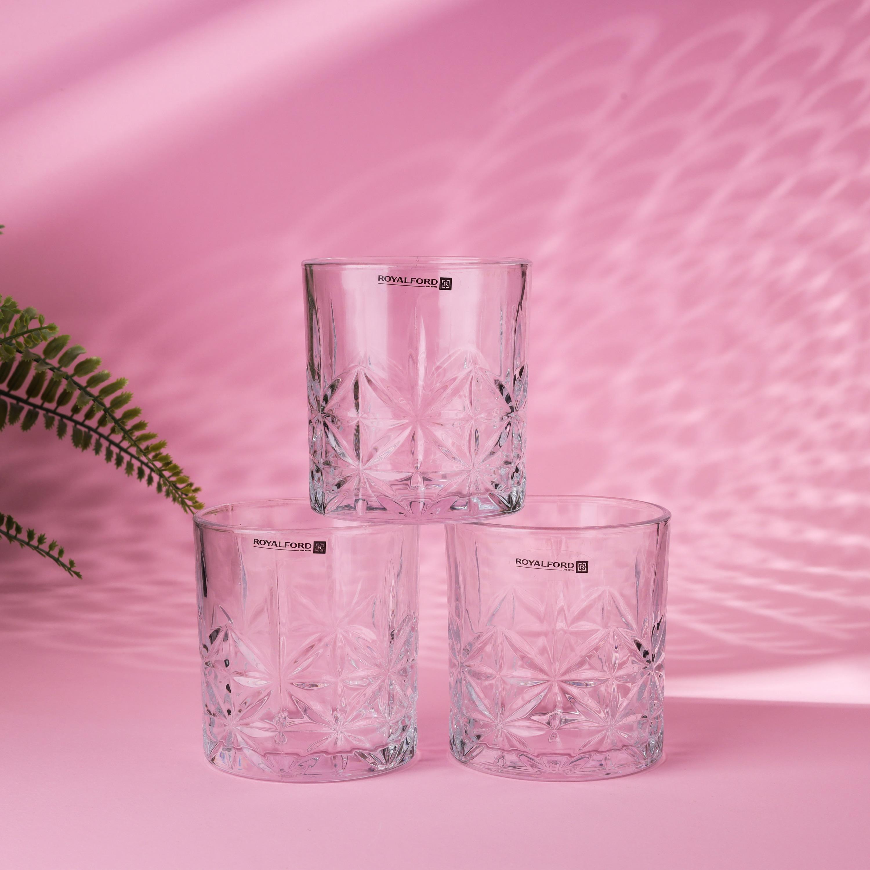 Glass 3-Piece Tumbler Set - 320 ml-household-dining-glassware-drinkingglasses-image-2
