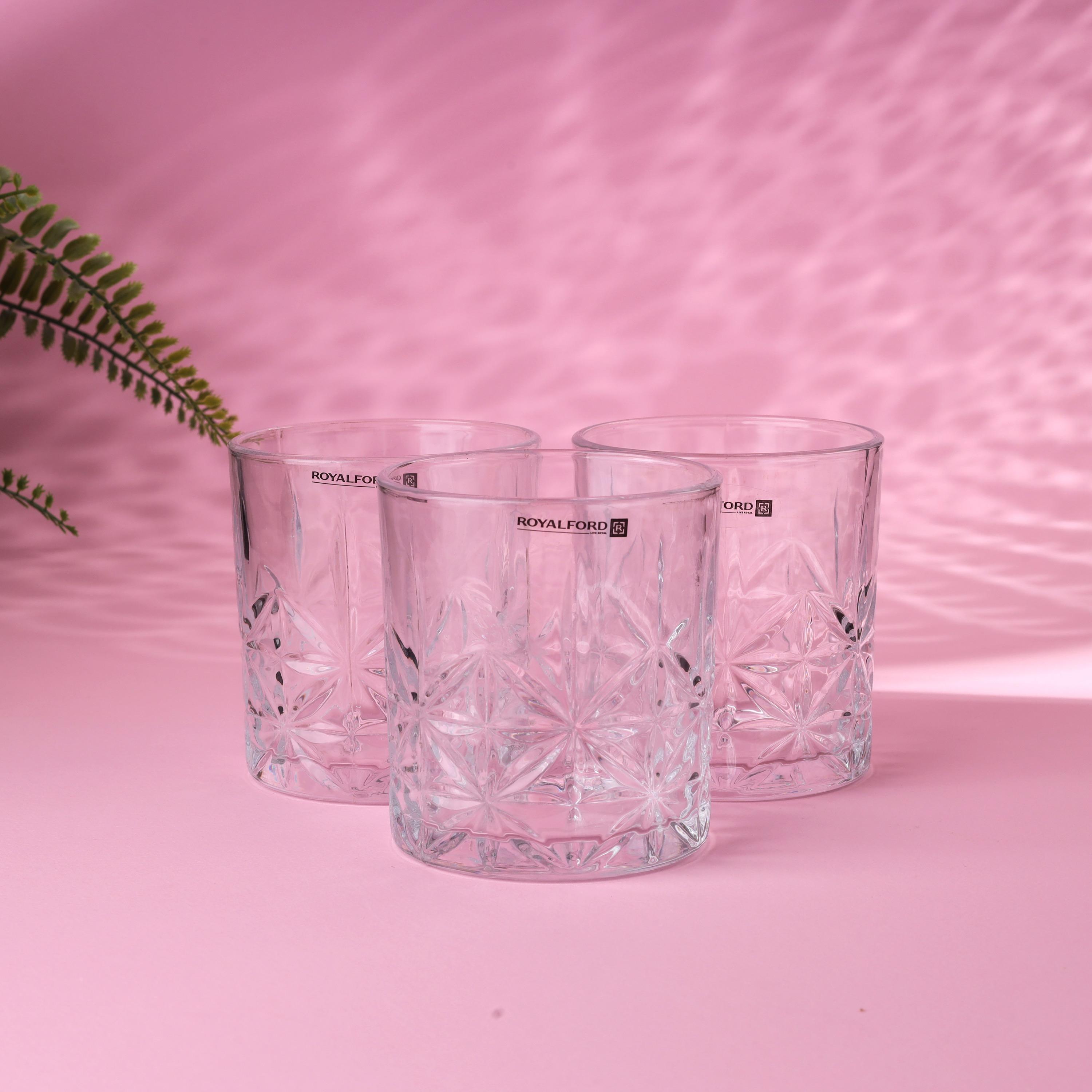 Glass 3-Piece Tumbler Set - 320 ml-household-dining-glassware-drinkingglasses-image-3