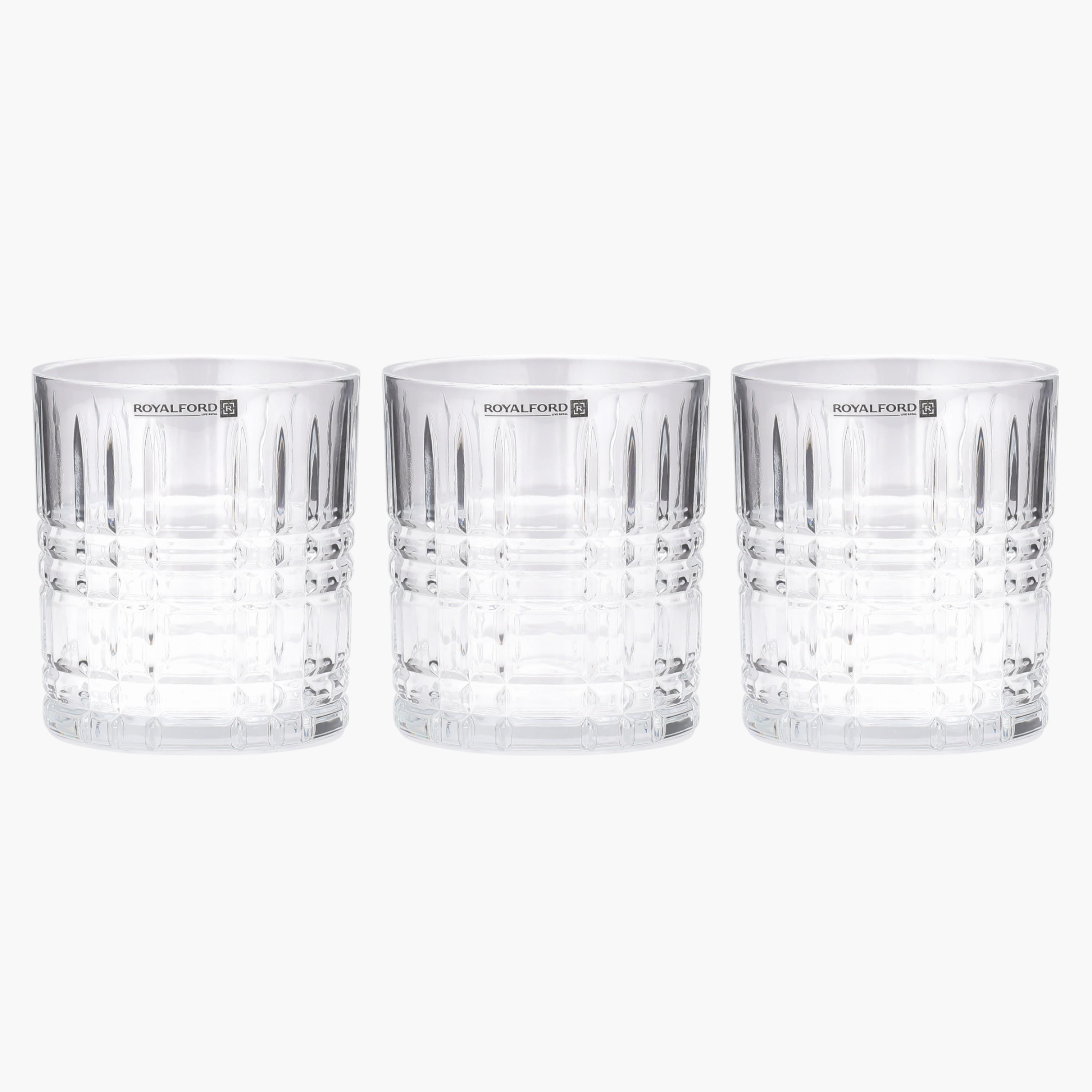 Glass 3-Piece Tumbler Set - 320 ml-household-dining-glassware-drinkingglasses-image-1