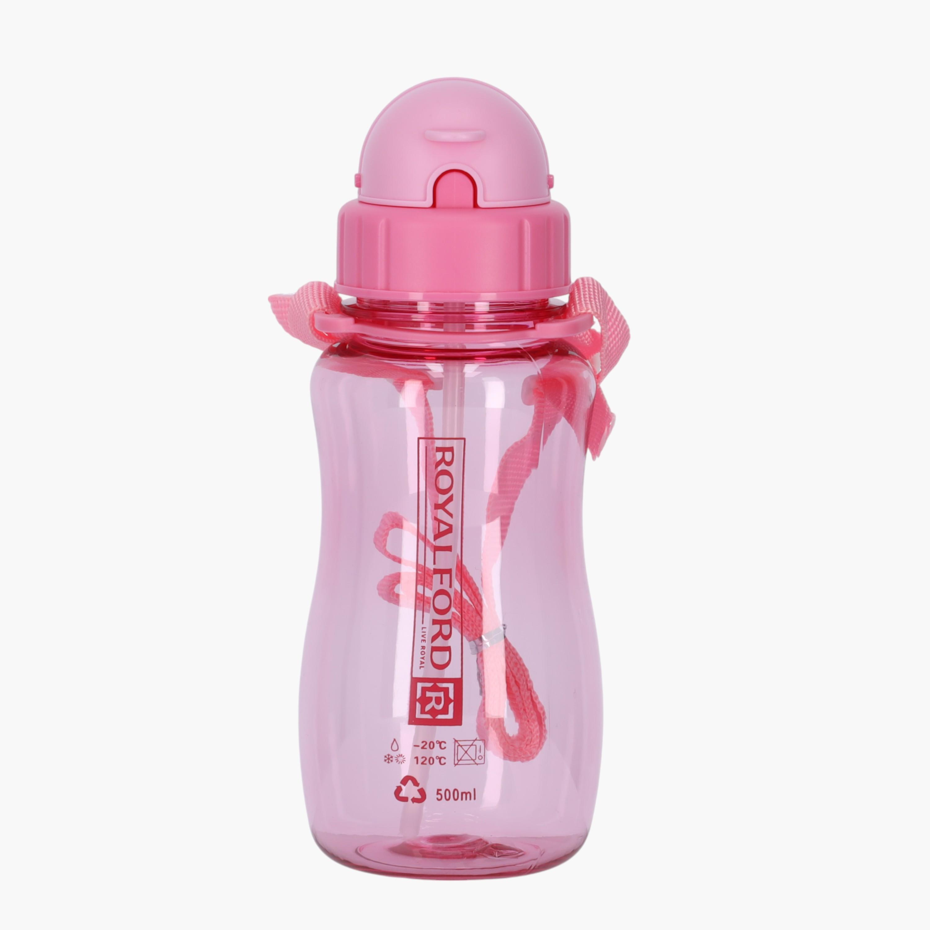 قارورة مياه بقشة قابلة للثني وغطاء قلاب من  رويال فورد - 500 مل-school-waterbottles-image-1