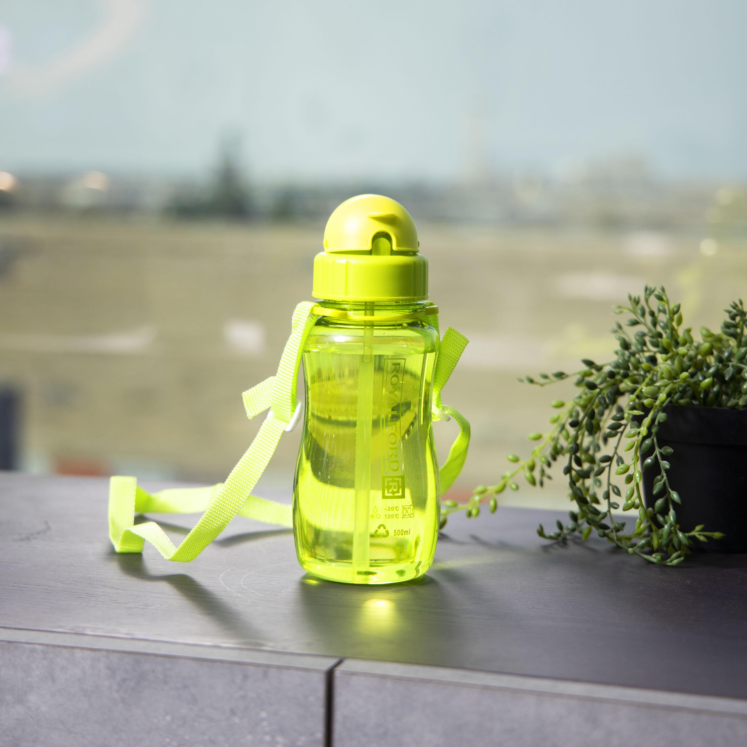 قارورة مياه بقشّة وغطاء مانع للتسرب من رويال فورد - 500 مل-household-dining-drinkserveware-bottles-image-1