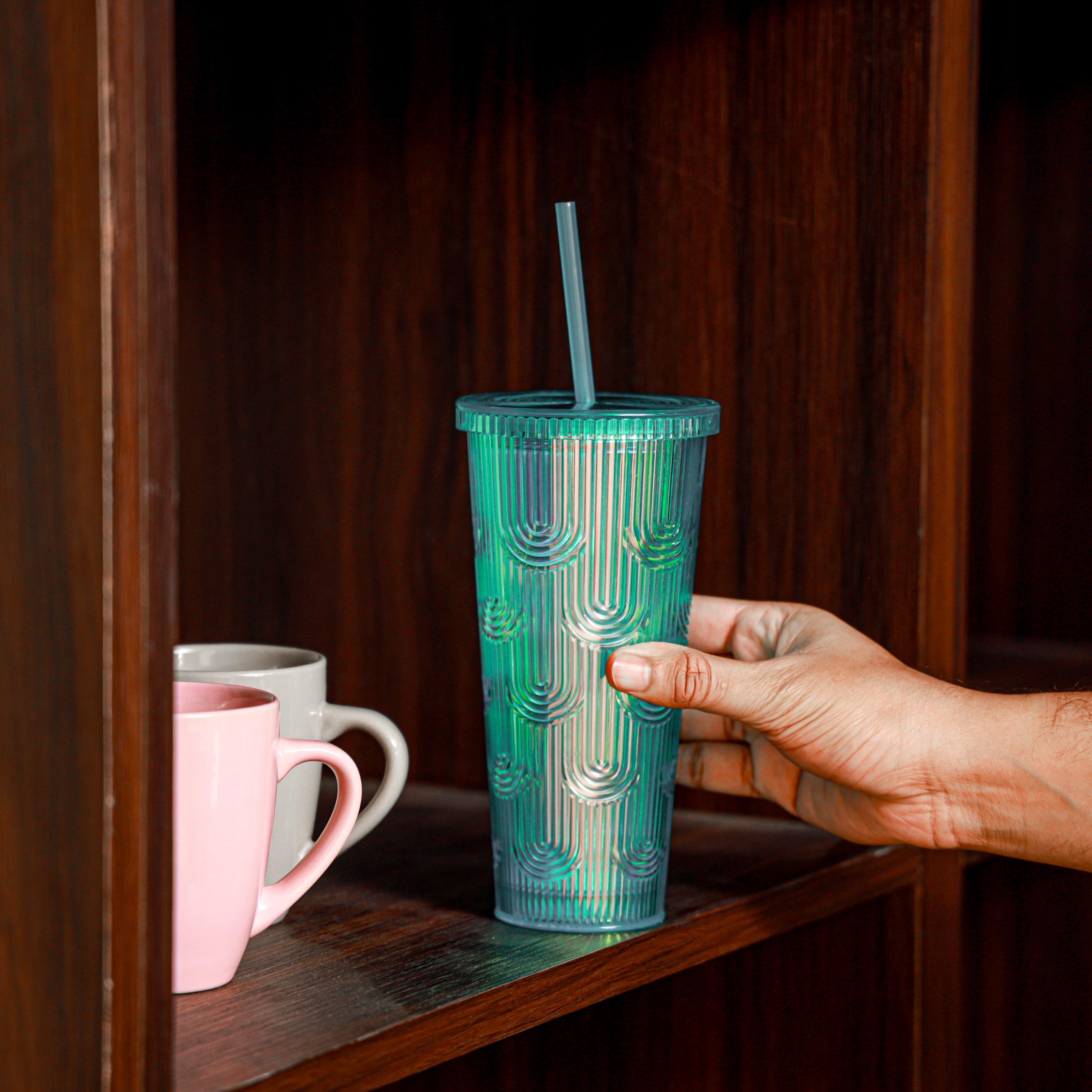 كوب بارز الملمس مع قشة من رويال فورد - 700 مل-household-dining-teaandcoffee-travelmugsandsippers-image-3