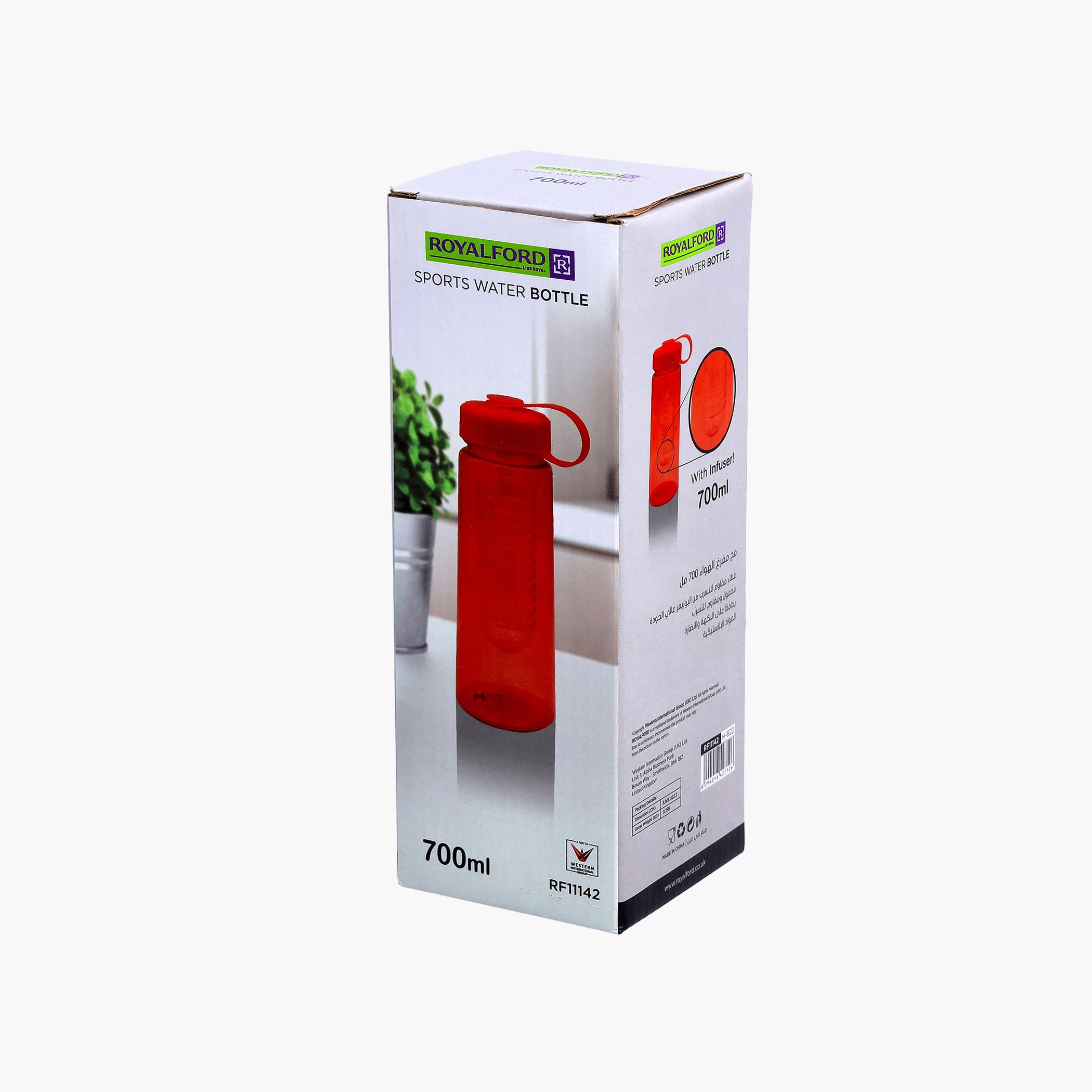 Royalford Sports Water Bottle with Infuser - 700 ml-school-waterbottles-image-5