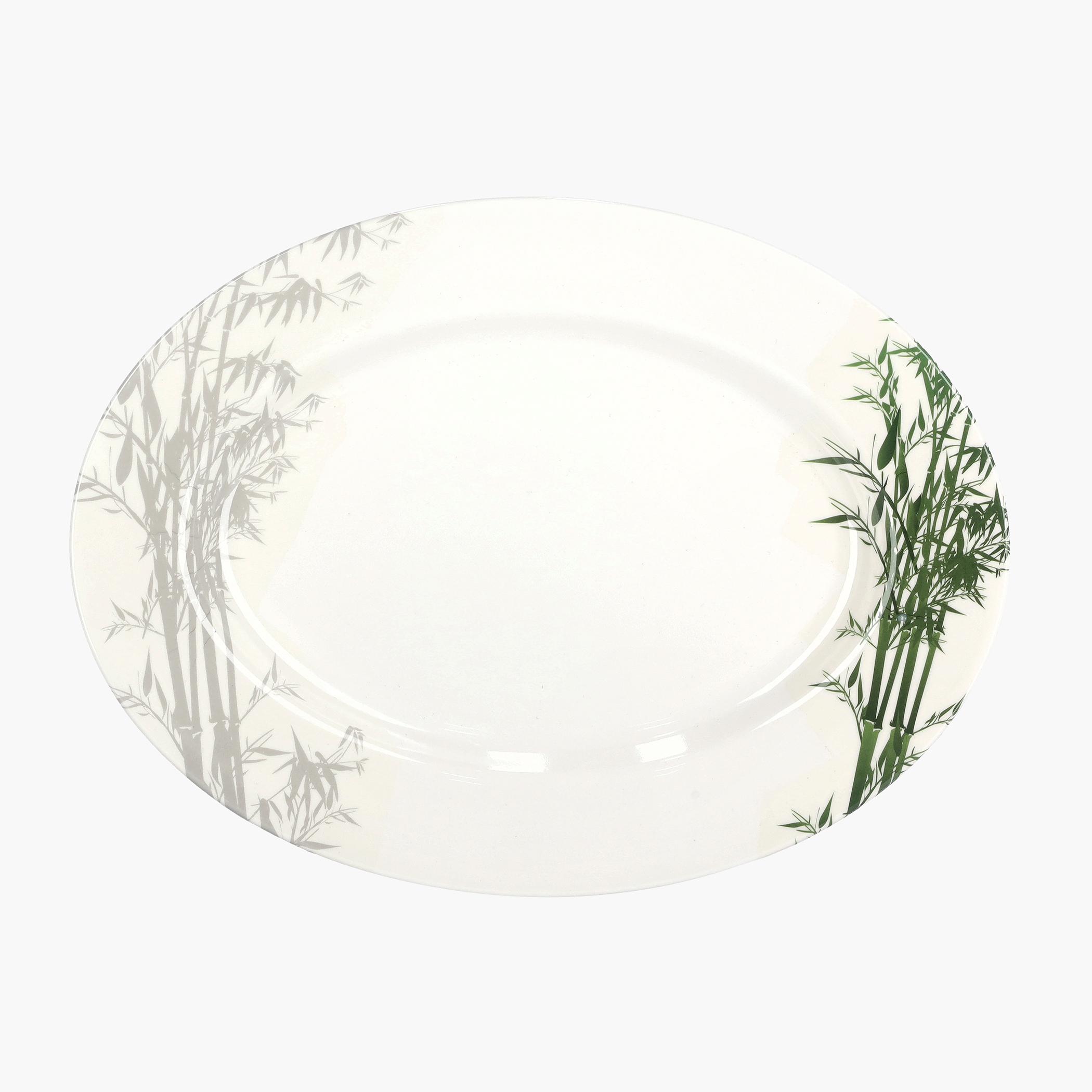 Melamine Oval Dinner Plate-household-dining-dinnerware-plates-image-1