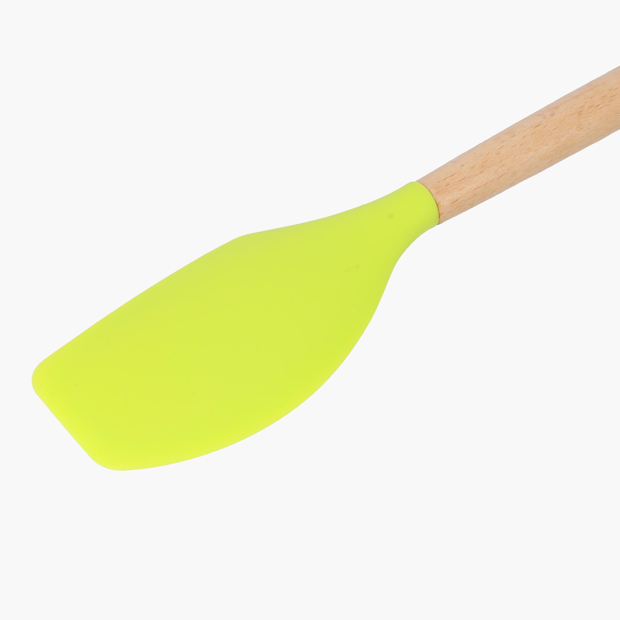 Royalford Silicone Spatula with Wooden Handle-household-kitchen-kitchentoolsandutensils-foodservingtools-image-3