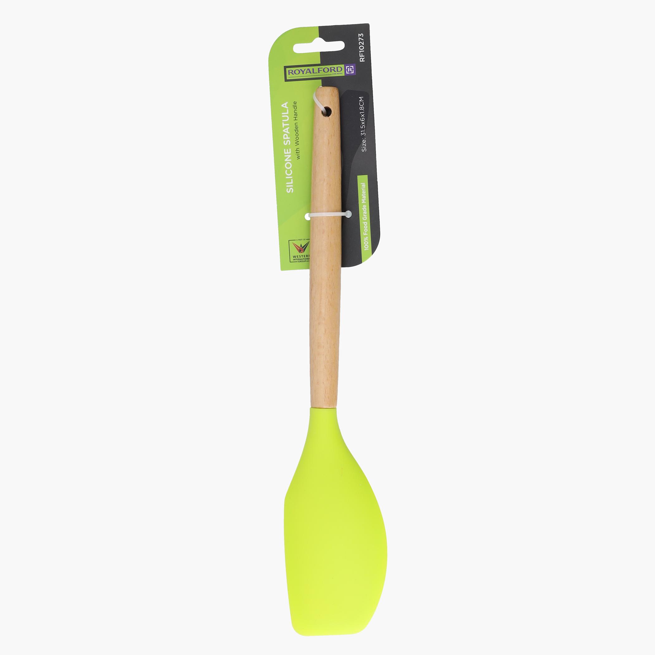 Royalford Silicone Spatula with Wooden Handle-household-kitchen-kitchentoolsandutensils-foodservingtools-image-5