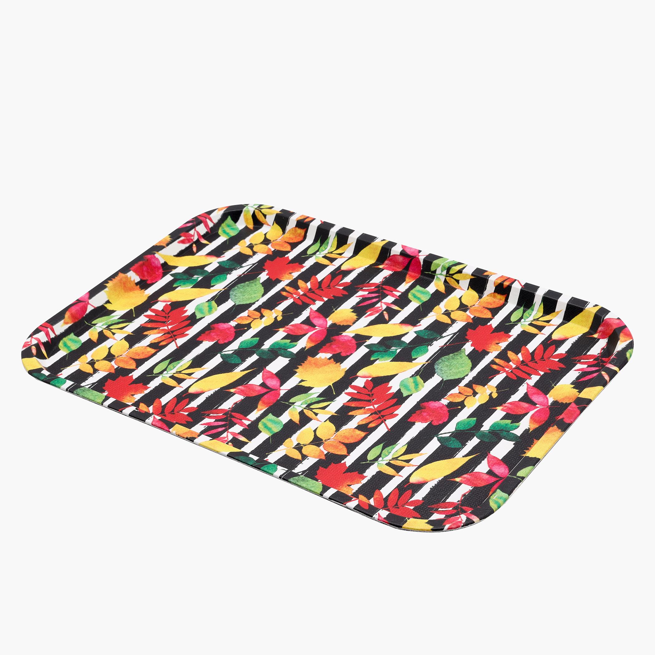 Rectangle Leather Serving Tray - 42x30 cms-household-dining-serveware-servingtrays-image-3