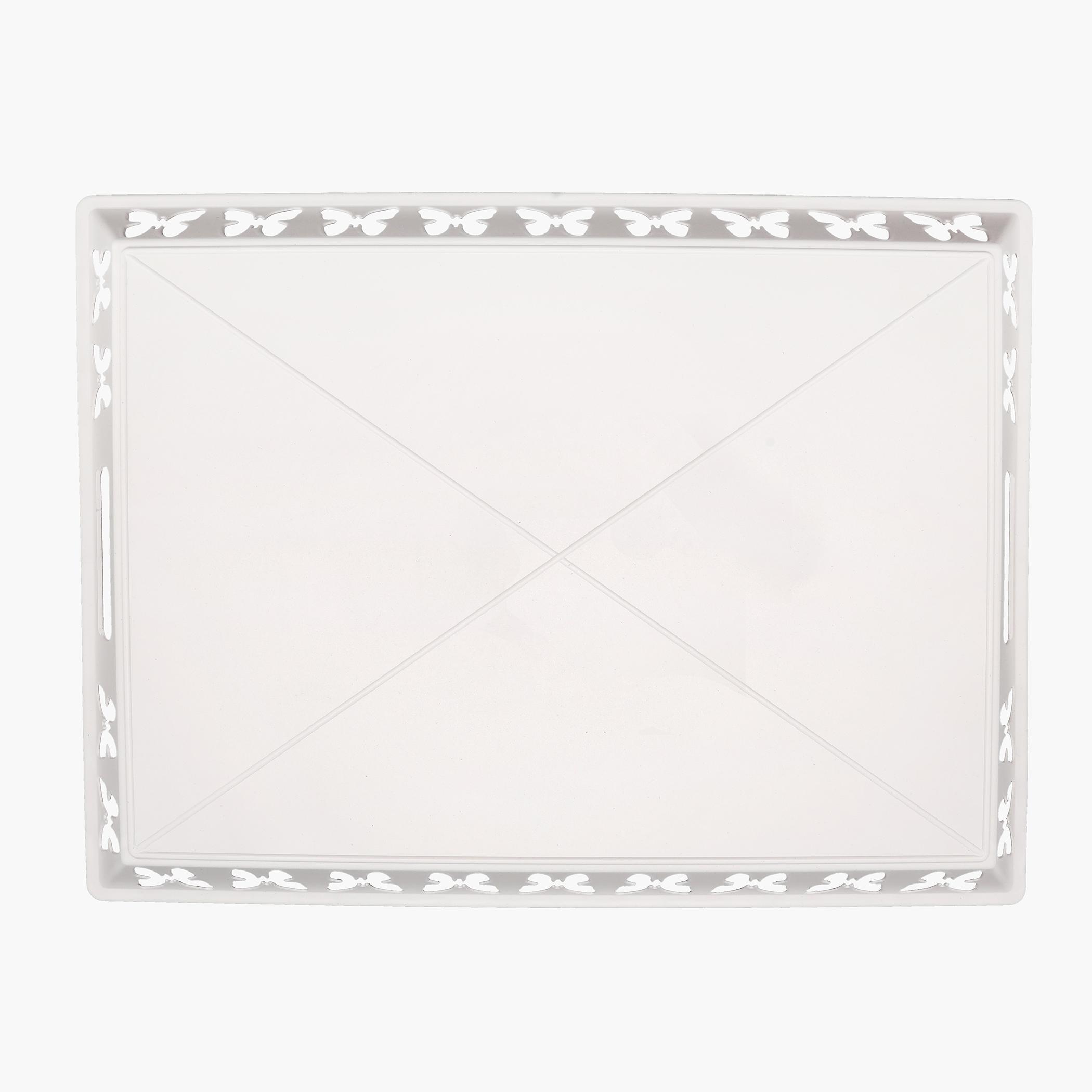 Royalford Butterfly Detail Serving Tray - 50x38 cms-household-dining-serveware-servingtrays-image-4