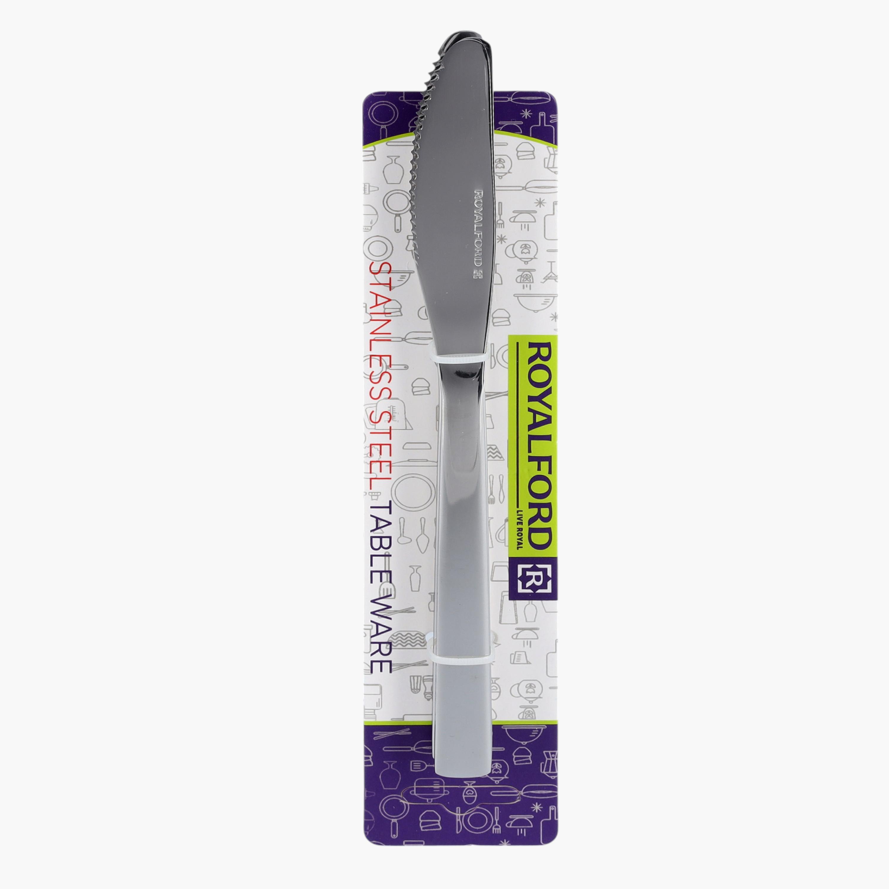 Stainless Steel Dinner Knife - Set of 3-household-dining-cutlery-spoonsforksandknives-image-2