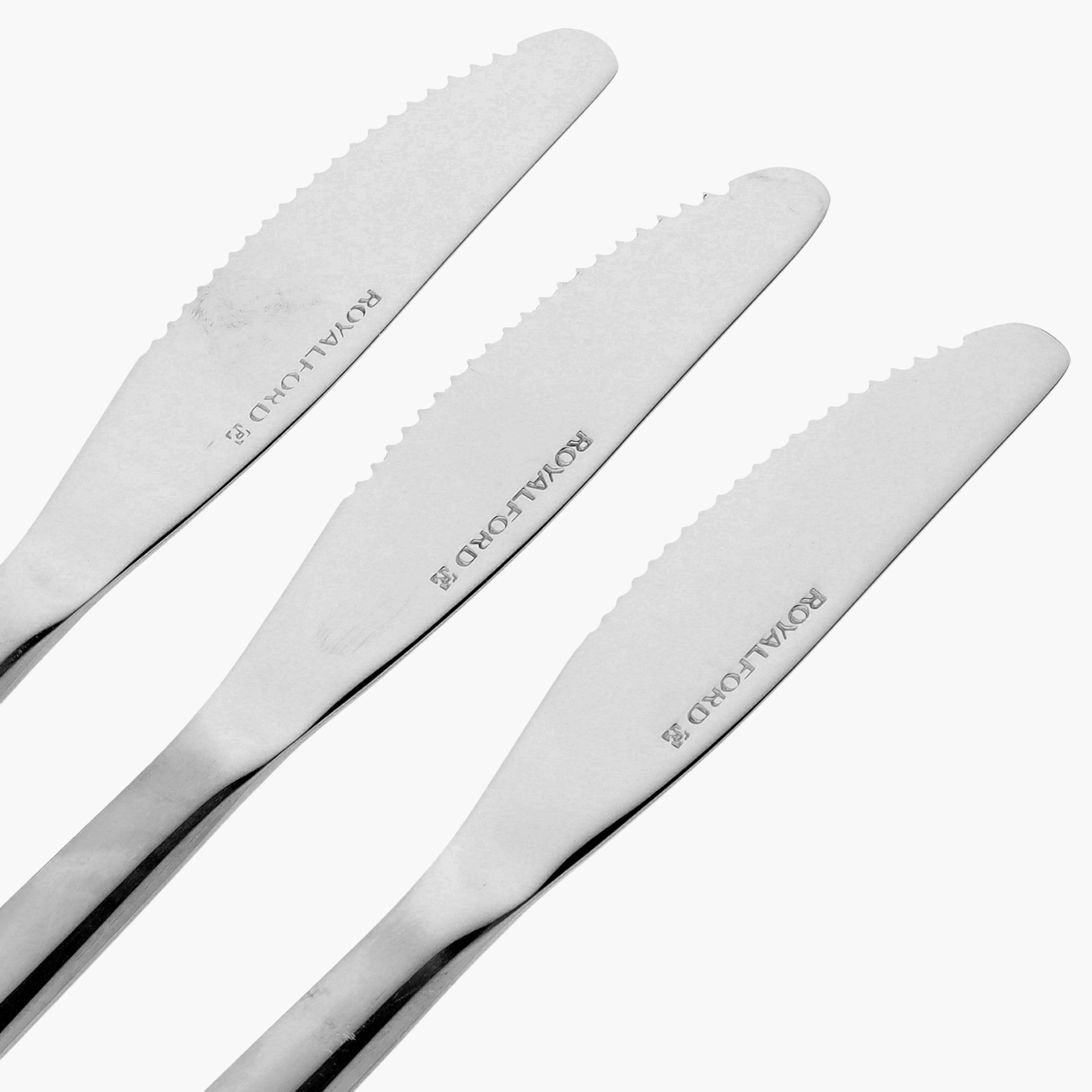 Stainless Steel Dinner Knife - Set of 3-household-dining-cutlery-spoonsforksandknives-image-4