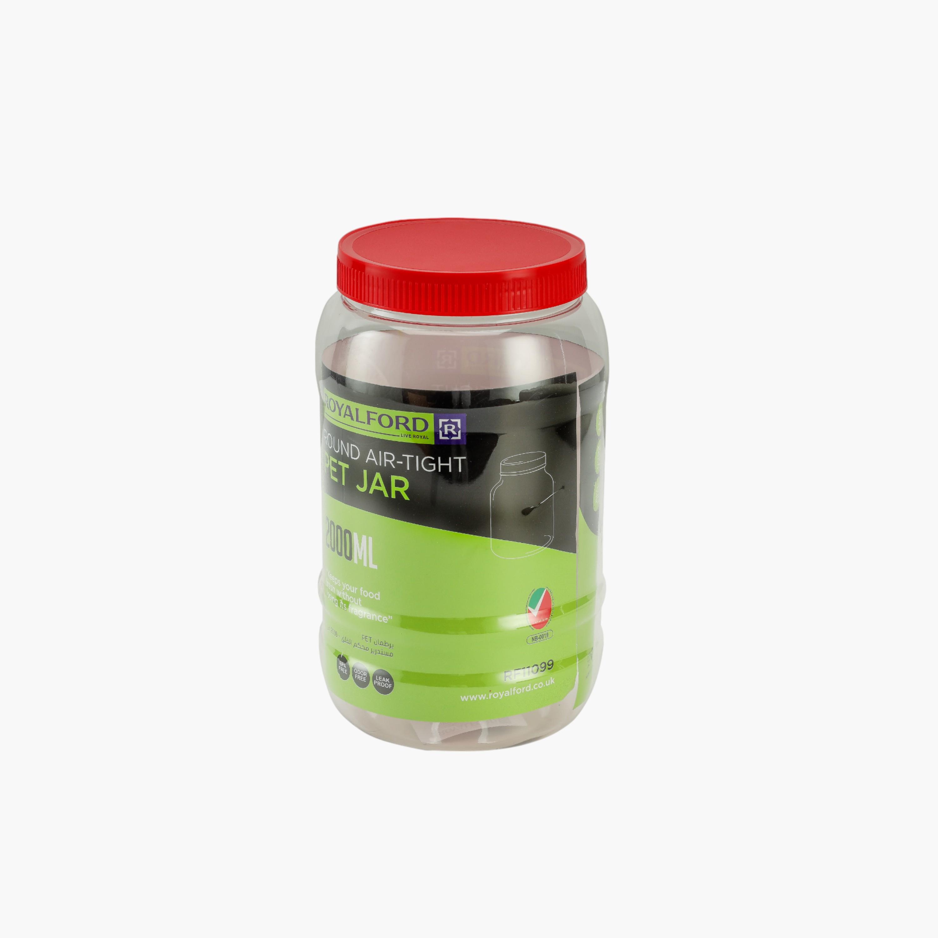 Airtight 4-Piece PET Jar Set - 2 L-household-kitchen-foodstorage-containers-image-2