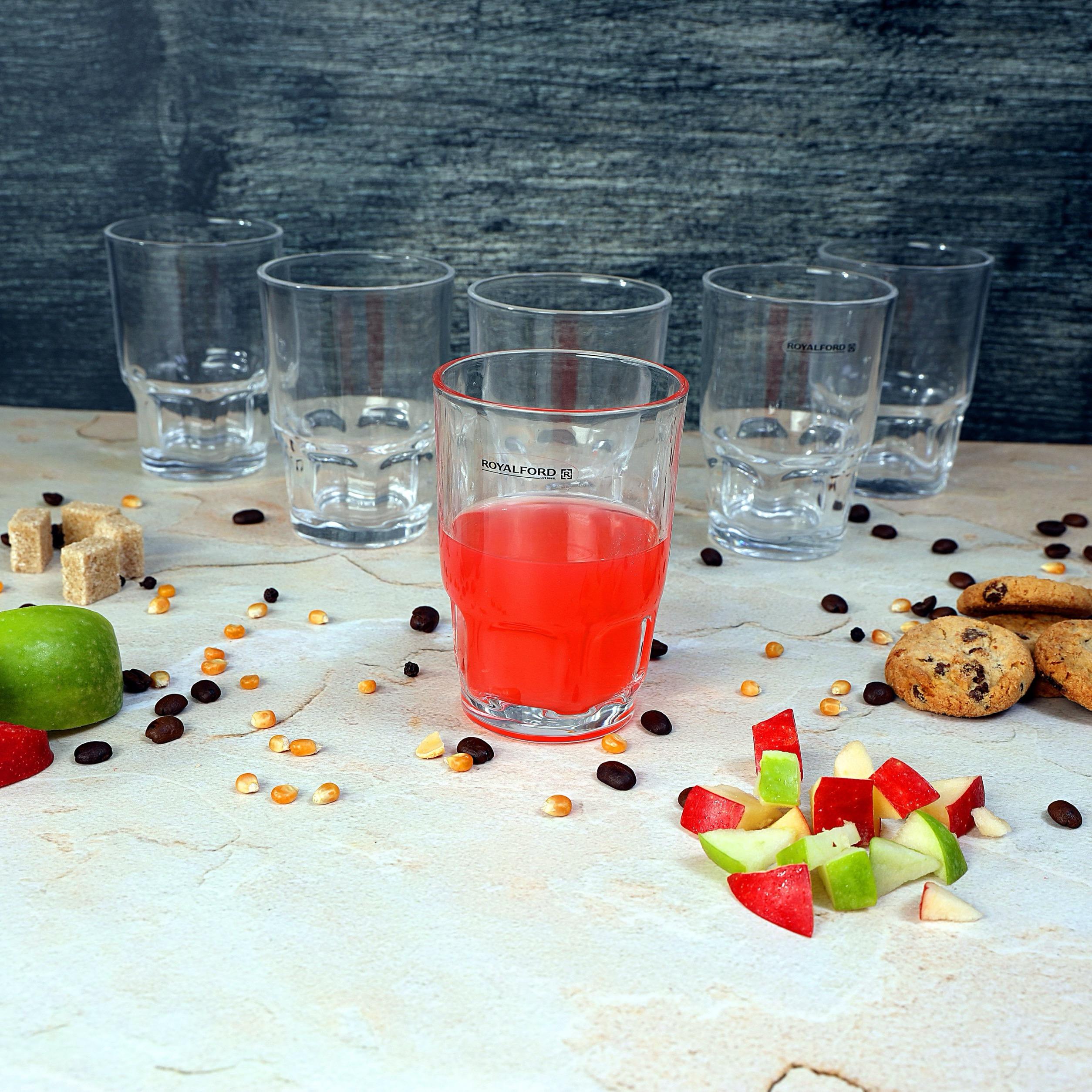 Glass 6-Piece Tumbler Set - 250 ml-household-dining-glassware-drinkingglasses-image-4