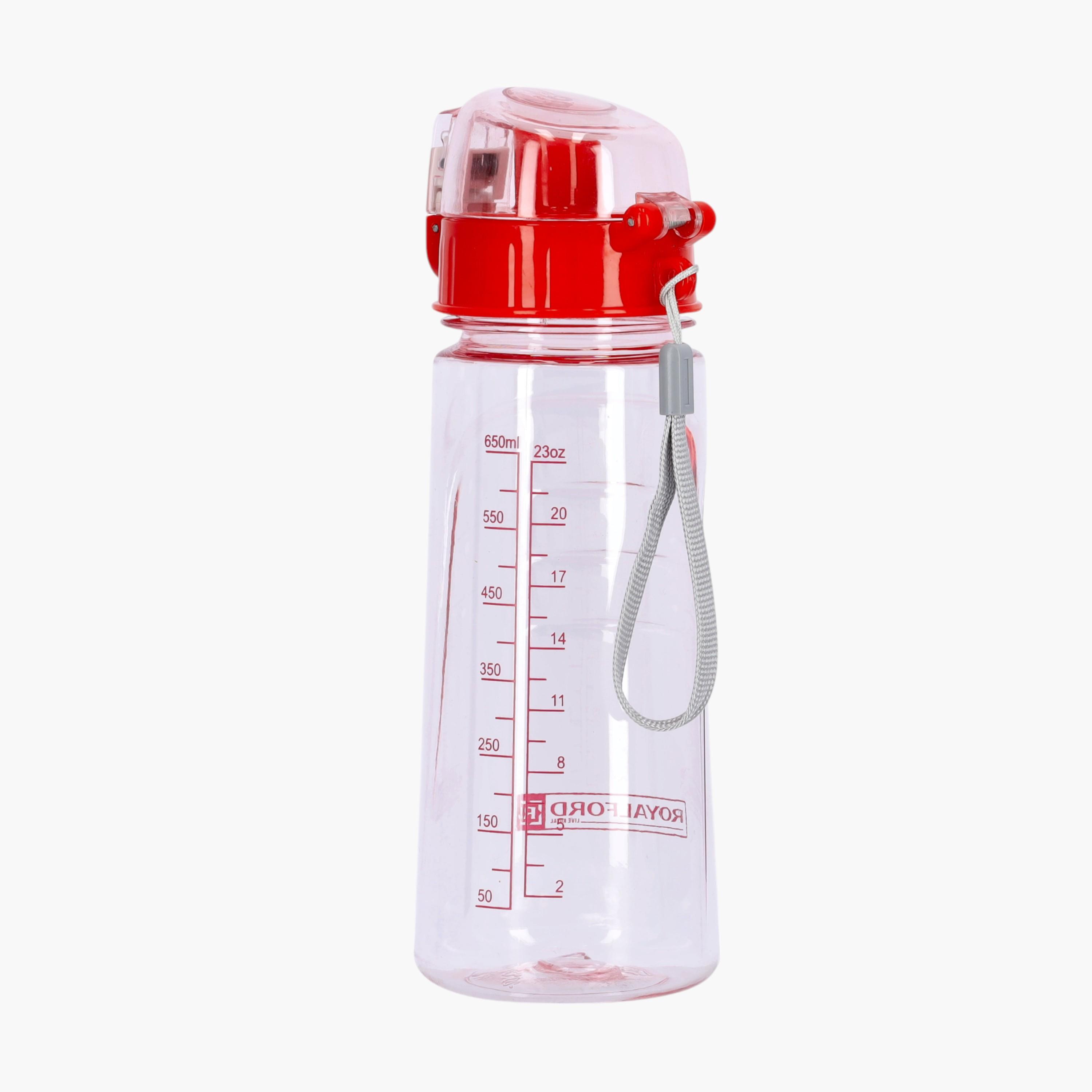 Royalford Water Bottle with Volume Marker- 550 ml-school-waterbottles-image-2